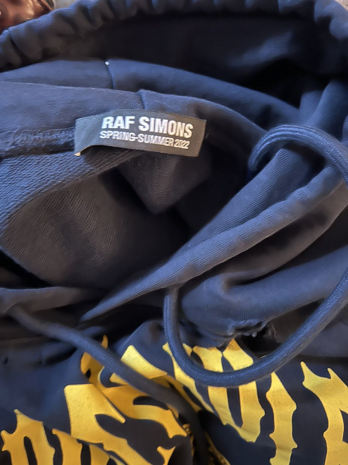 Raf Simons Sick oversized rave/college hoodie $1199 Size US M / EU 48-50 / 2 - 4 Thumbnail