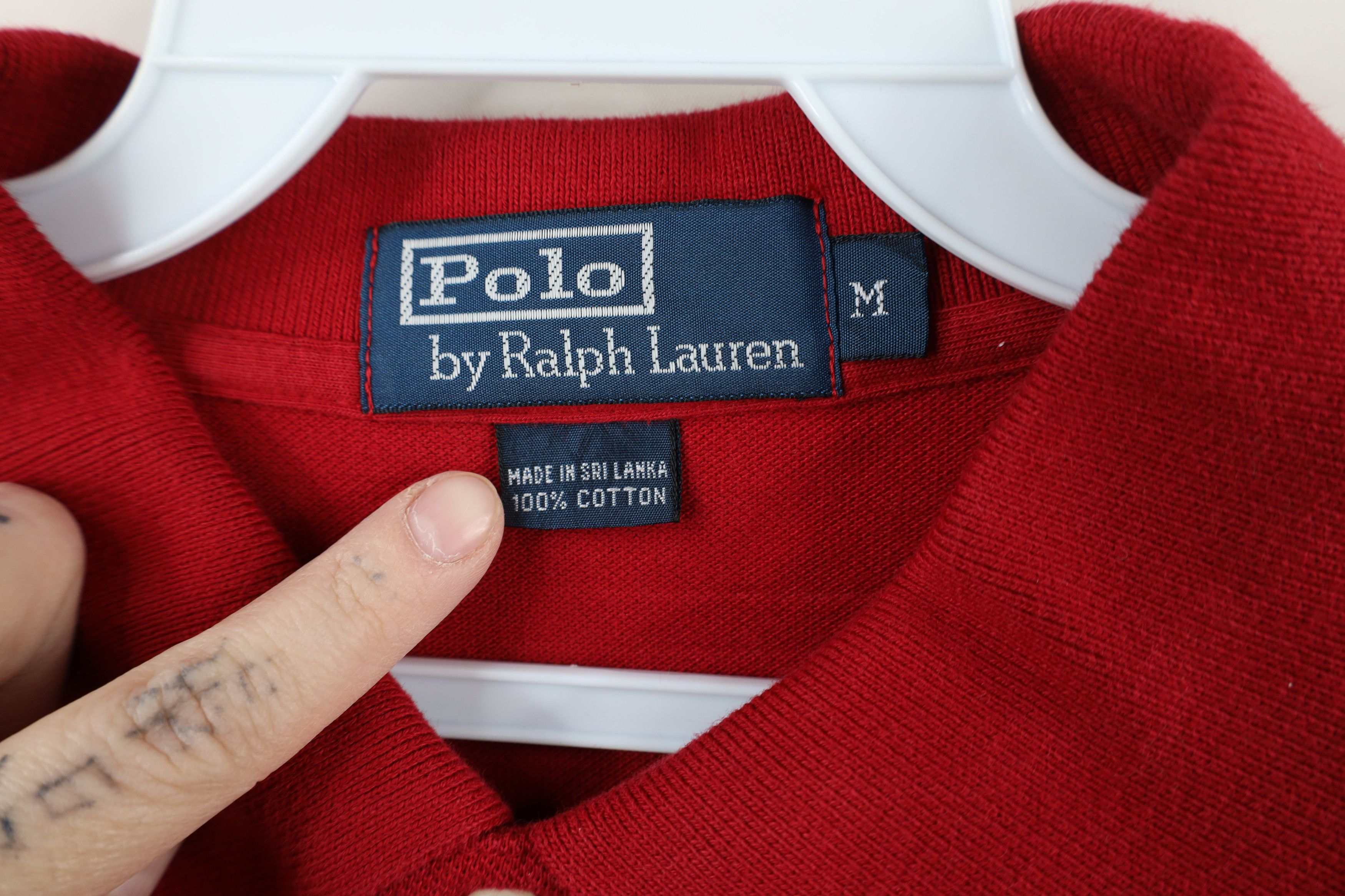 Polo Ralph Lauren Vintage 90s Ralph Lauren Snowboard Long Sleeve Polo Shirt Size US M / EU 48-50 / 2 - 8 Thumbnail
