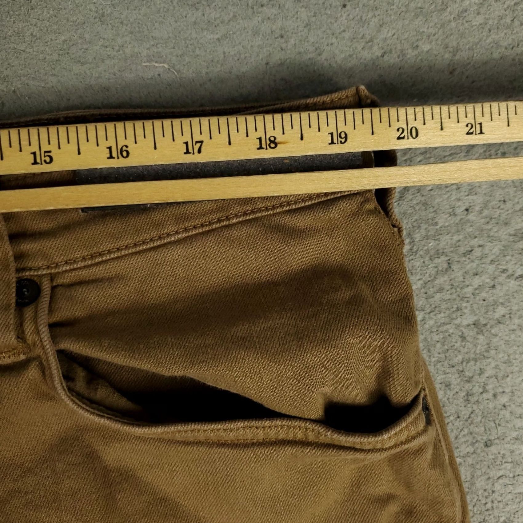 Vintage Mavi Jeans Mens Jeans Brown 40x32 Straight Leg 5-Pocket Denim Regular Fit Vintage: No Size US 40 / EU 56 - 3 Thumbnail