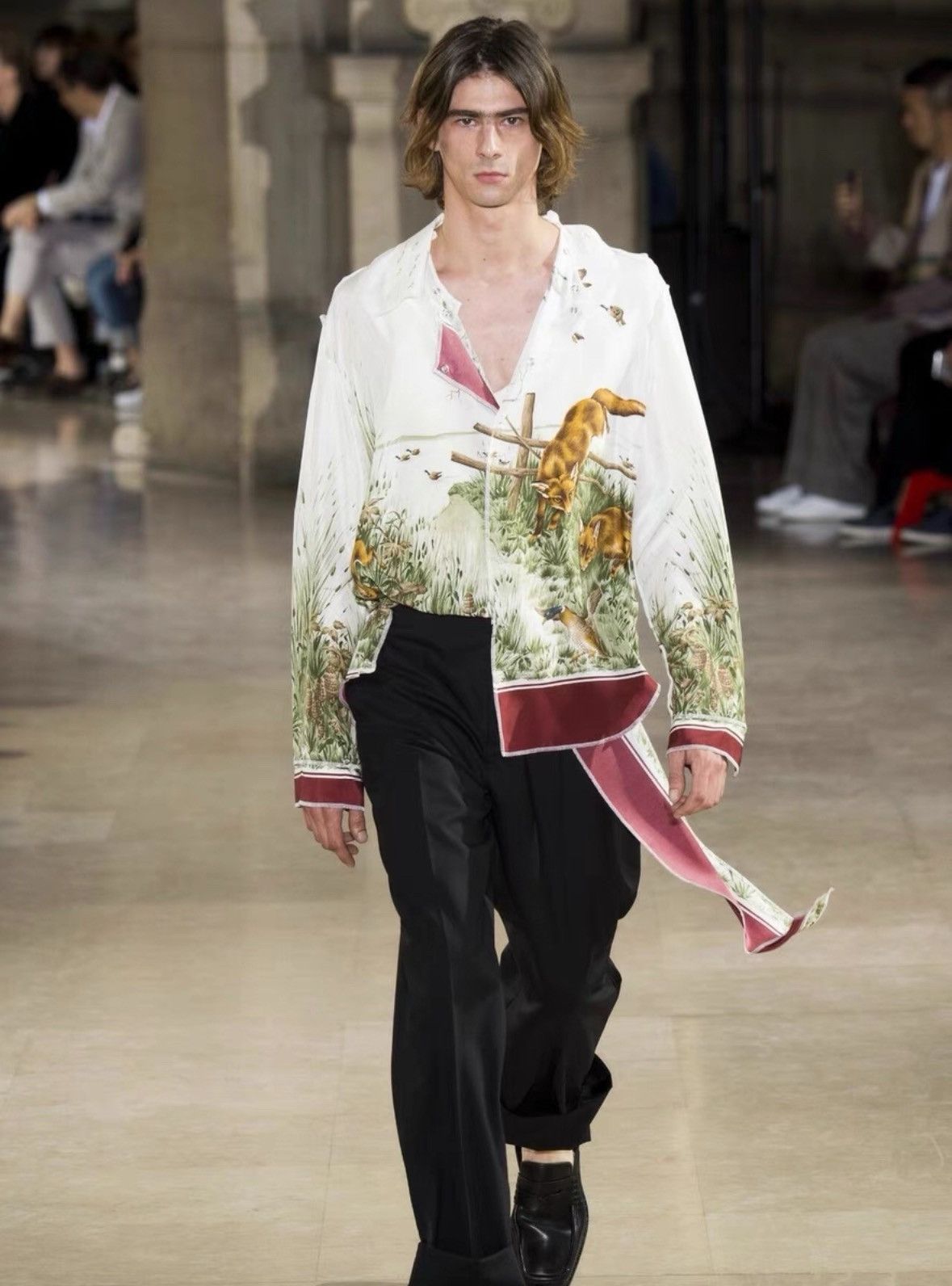 Maison Margiela Maison Margiela17ss Silk Button shirt Size US M / EU 48-50 / 2 - 6 Thumbnail