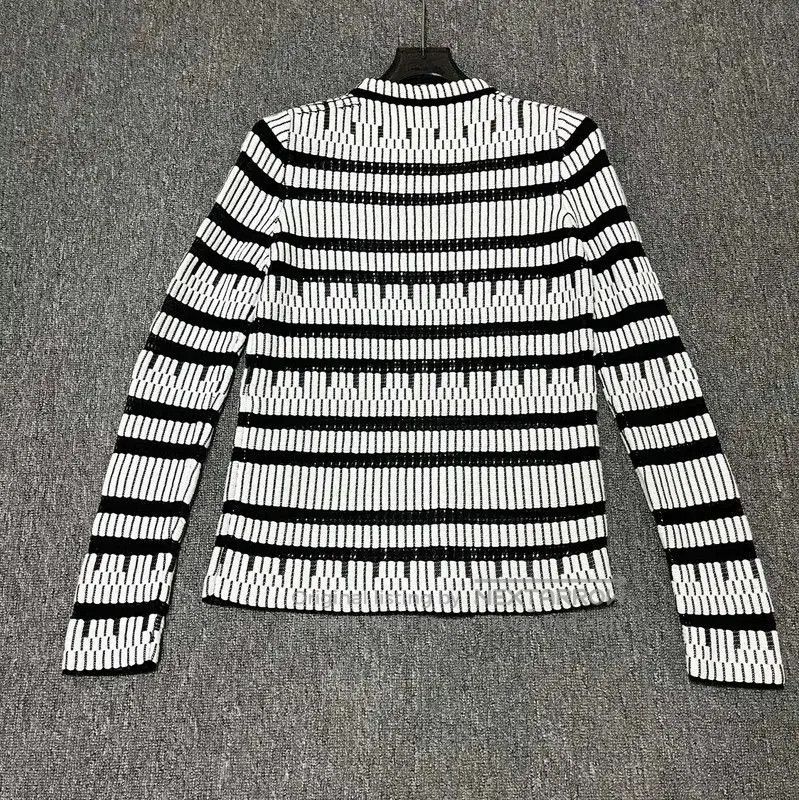 Louis Vuitton Louis Vuitton Women's Striped Knit Sweater . Size M / US 6-8 / IT 42-44 - 2 Thumbnail