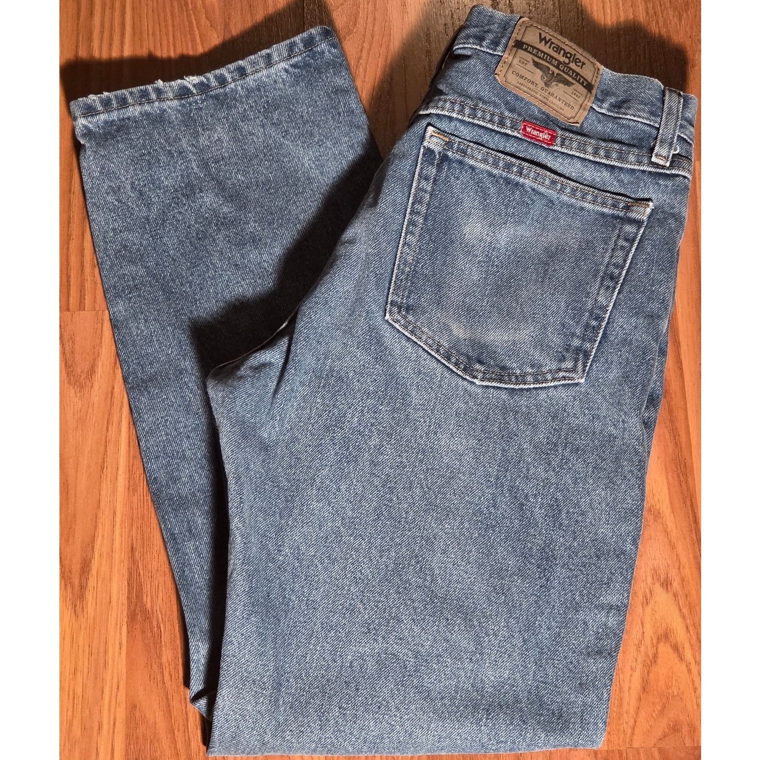 Wrangler Men's Wrangler Classic Fit Jeans - Blue, 33x30 Size US 33 - 2 Thumbnail