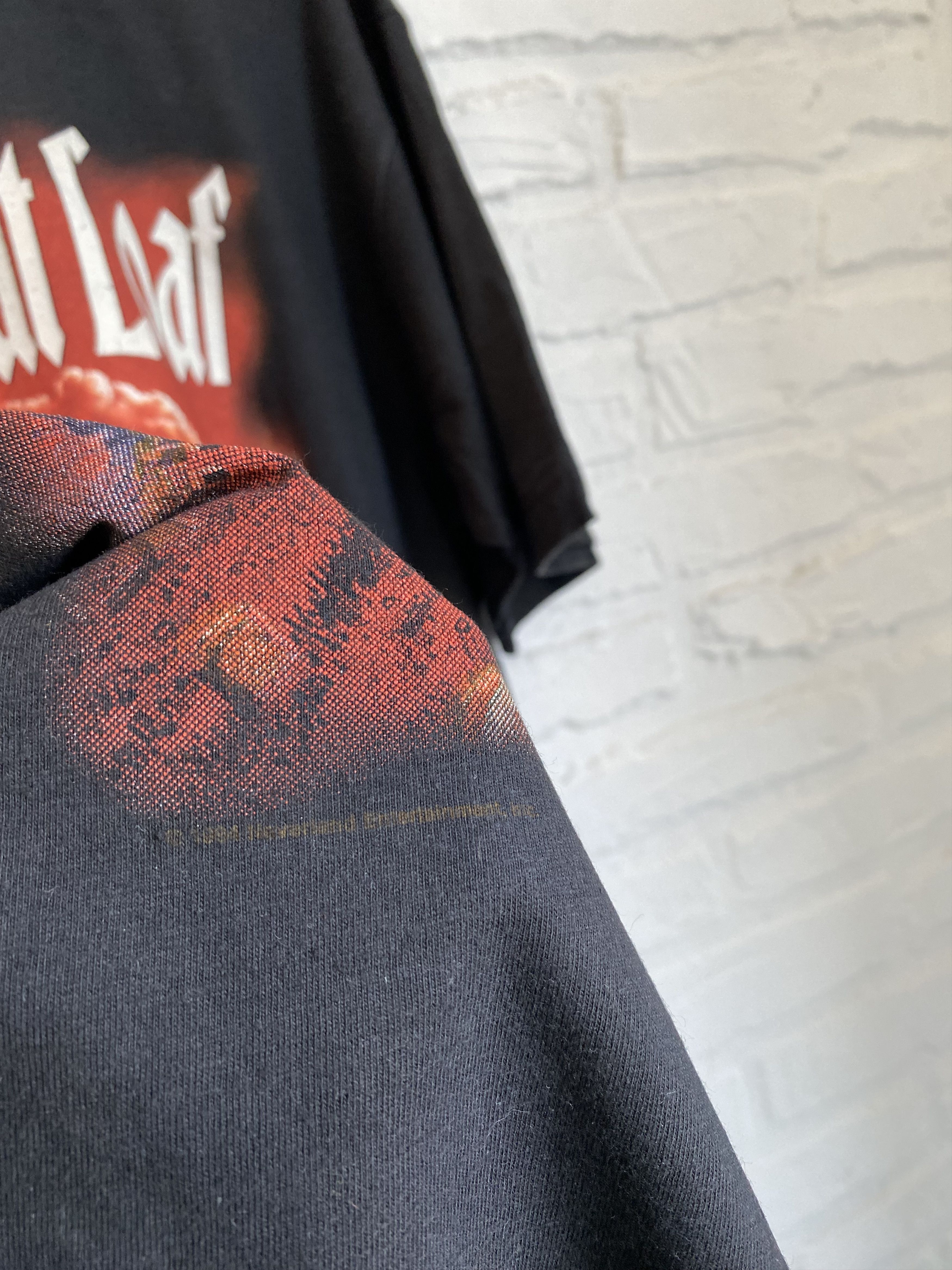 Band Tees × Vintage Vintage 90s Meat Loaf bat out of hell tour t-shirt Size US L / EU 52-54 / 3 - 3 Thumbnail