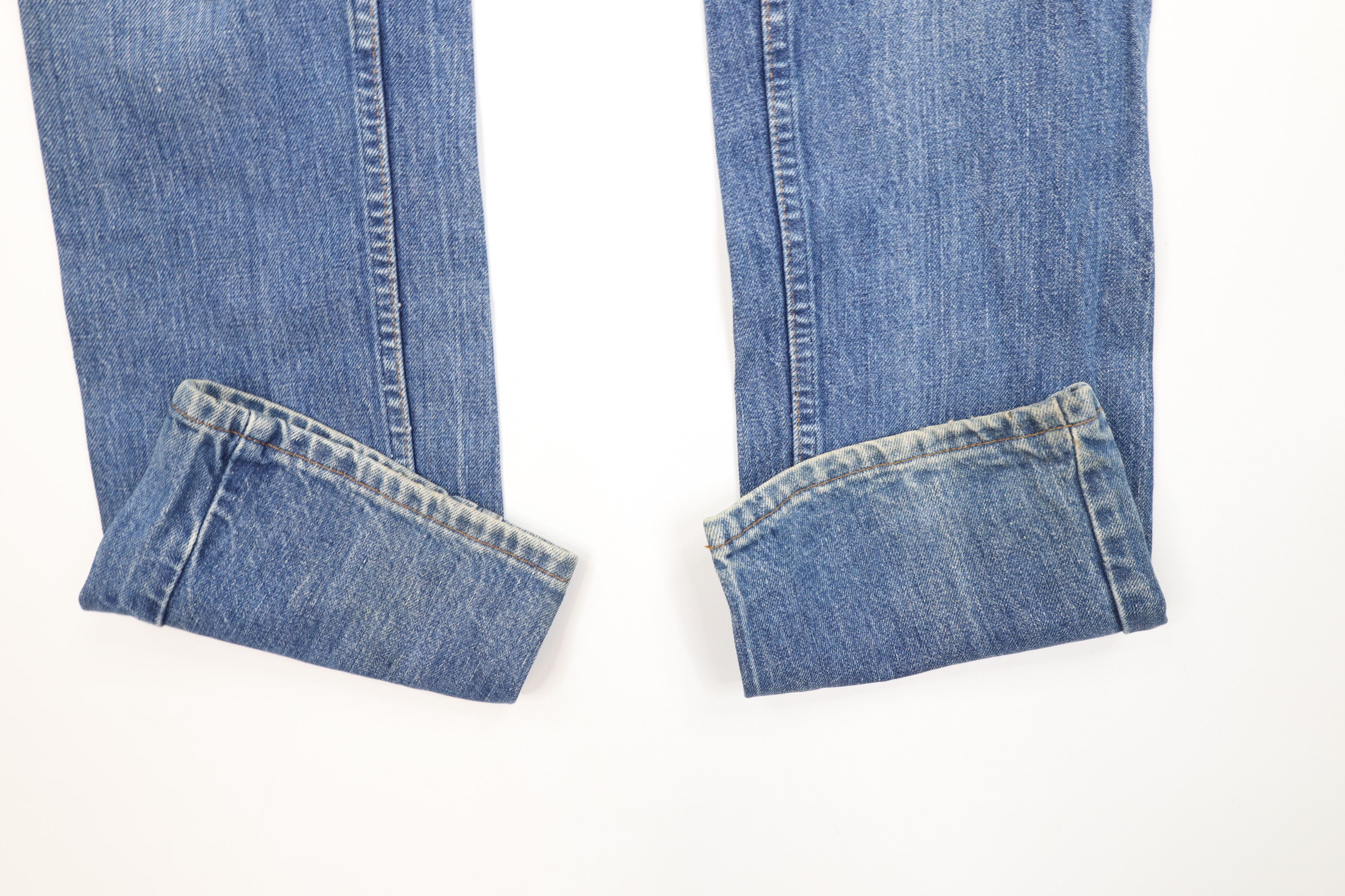 Vintage Vintage 70s 80s Streetwear Straight Leg Denim Jeans Blue USA Size US 30 / EU 46 - 5 Thumbnail