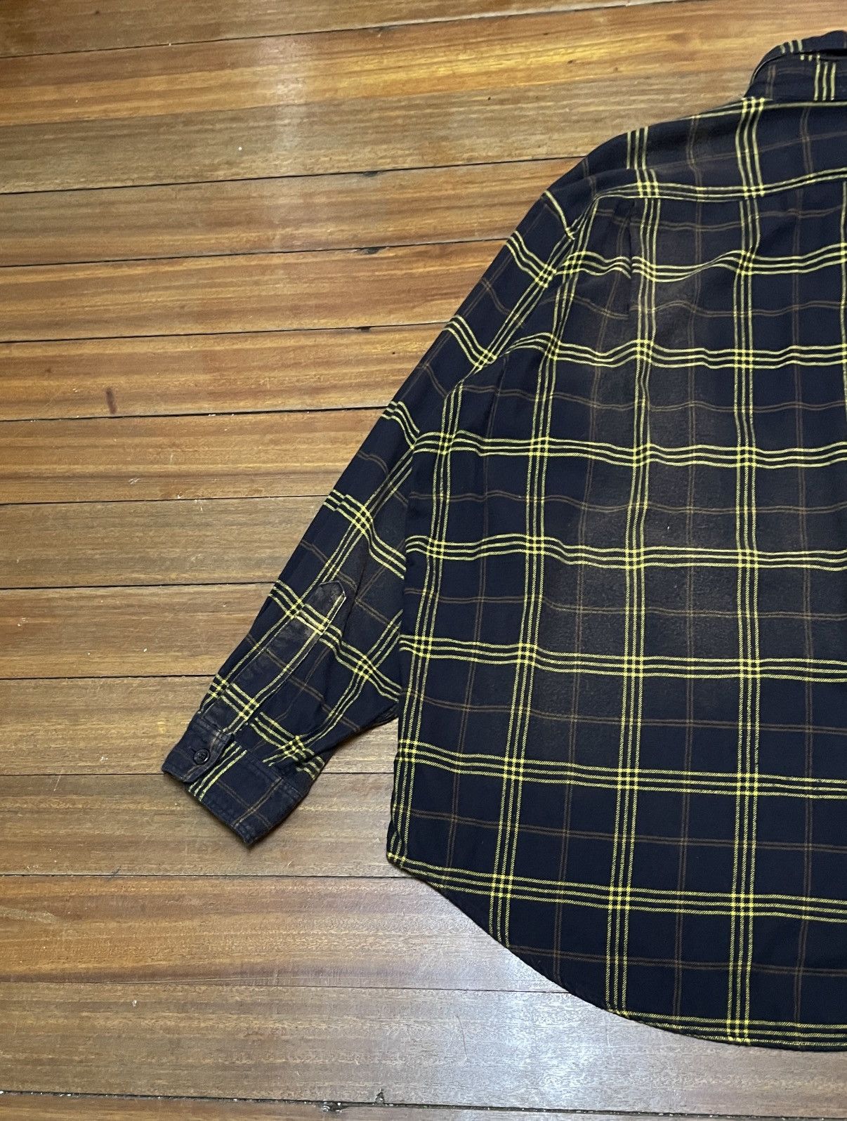 Beams Plus × Sugar Cane × Toyo Enterprises Very Rare Vintage Sugar Cane Beams Checked Baggy Shirt 2000s Size US M / EU 48-50 / 2 - 6 Thumbnail