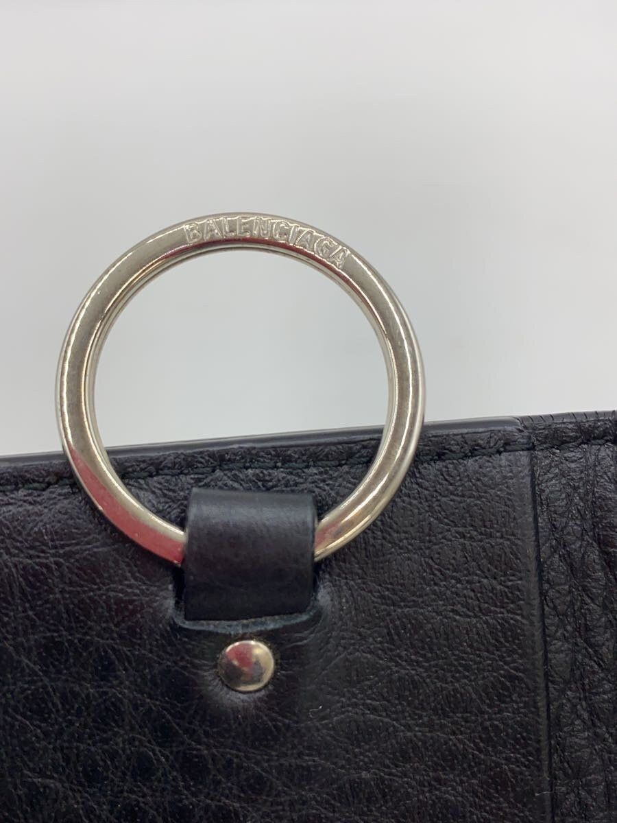 Balenciaga Balenciaga Leather Key Case Black Size ONE SIZE - 7 Thumbnail