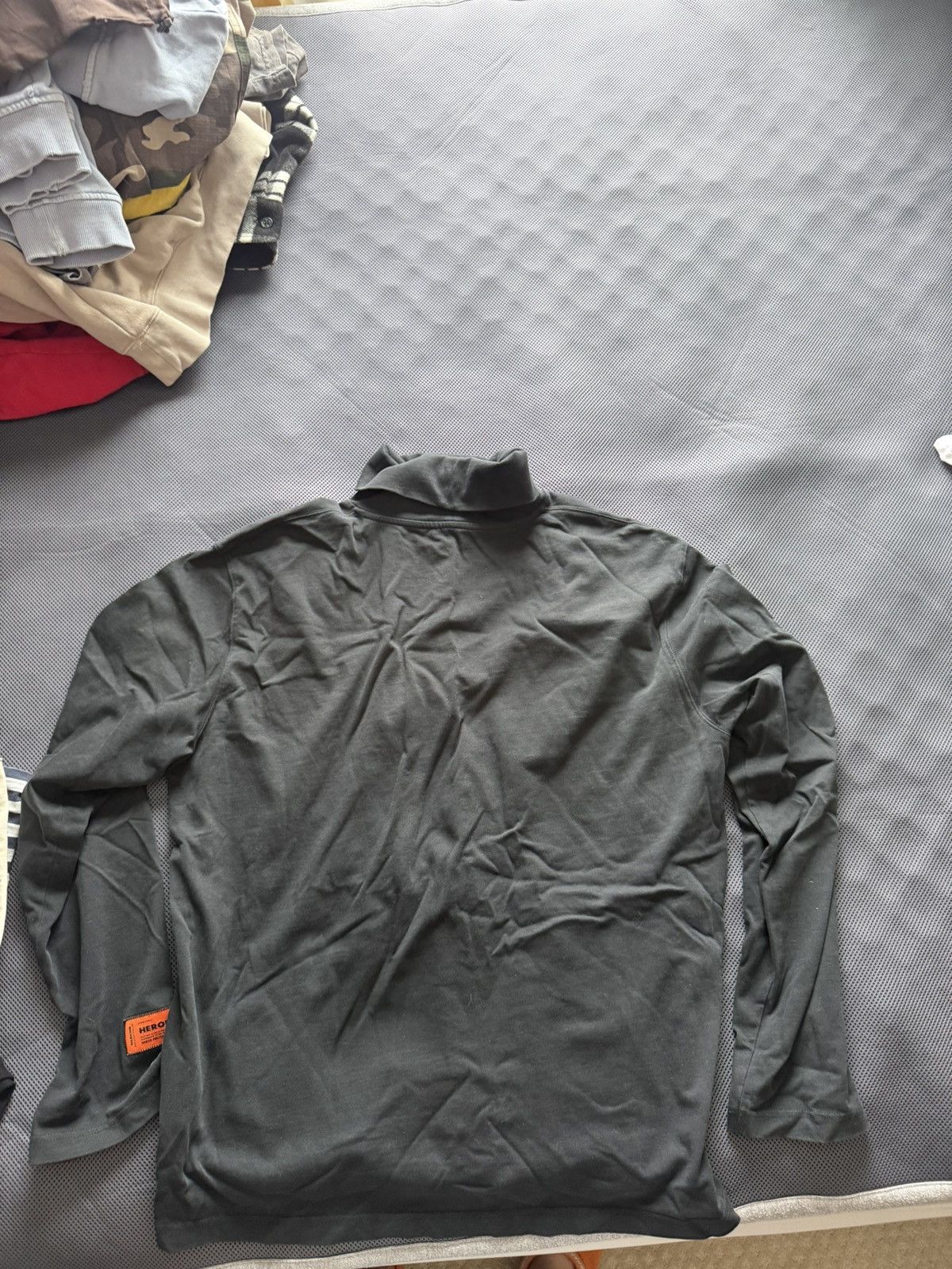 Heron Preston Heron Preston Long Sleeve Turtleneck Style Tee Size US L / EU 52-54 / 3 - 2 Thumbnail