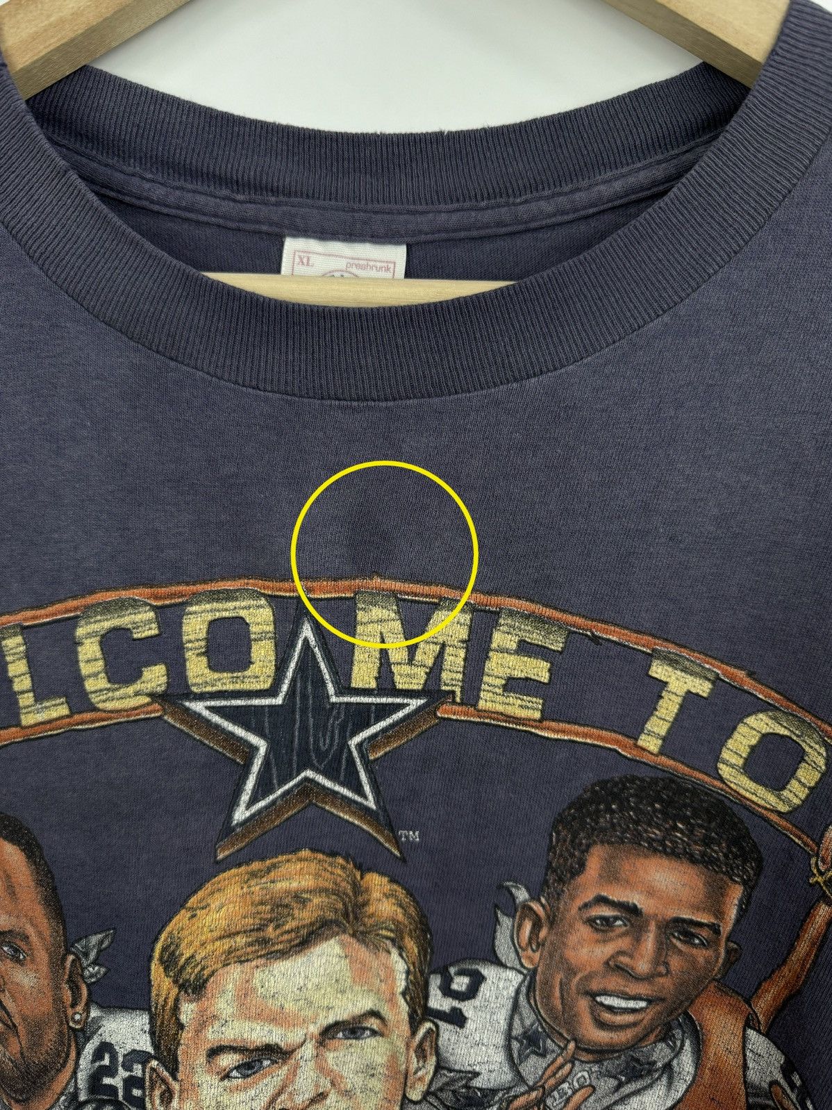 Delta 🇺🇸🏈 Vintage 1996 Dallas Cowboys Troy Aikman NFL Made in USA Size US XL / EU 56 / 4 - 11 Thumbnail