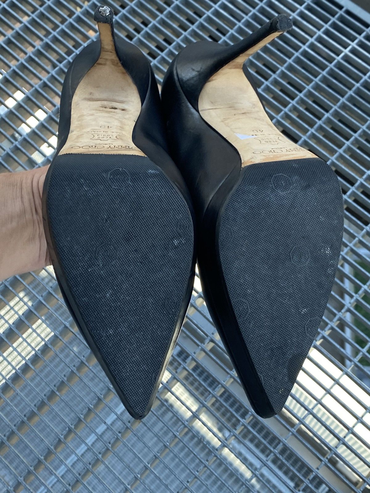 Jimmy Choo Jimmy Choo Mendez Ankle Leather Heel Boots Size US 10 / IT 40 - 9 Thumbnail