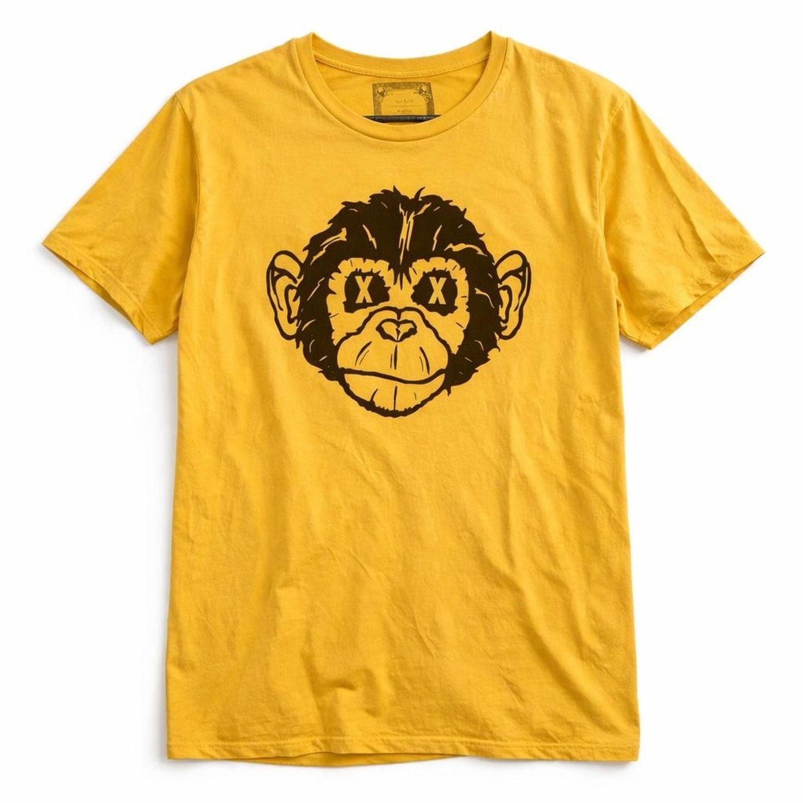 Other Yellow Deadpan Monkey 100% Cotton Streetwear made in USA Size US M / EU 48-50 / 2 - 1 Thumbnail