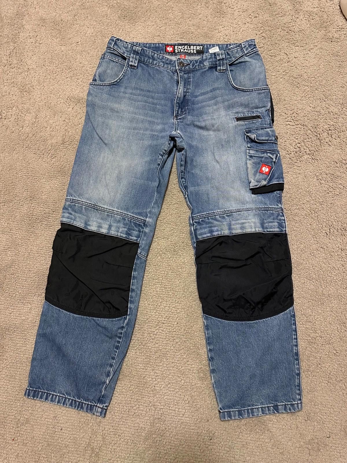 Other ENGELBERT STRAUSS Jeans Men's (EU)54 Whiskers Cargo Pockets Size US 44 / EU 60 - 1 Thumbnail