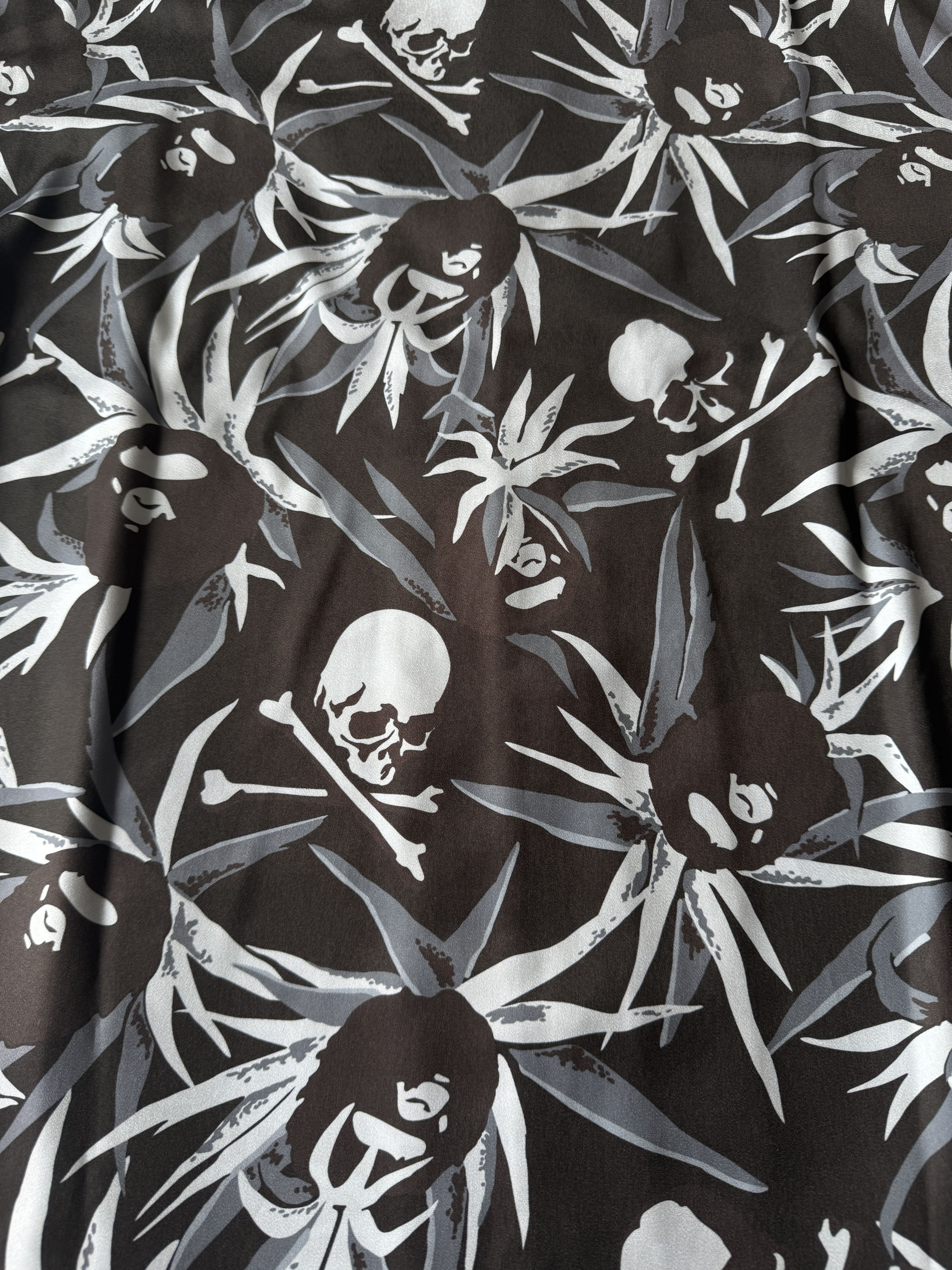 Bape BAPE X MMJ TROPICAL SKULL CAMO OPEN COLLAR SS SHIRTS 16TH Size US L / EU 52-54 / 3 - 5 Thumbnail