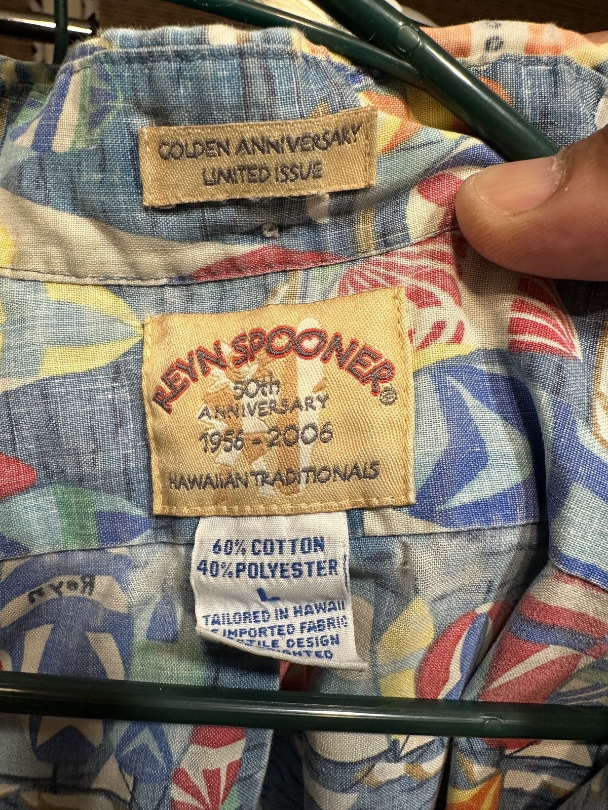 Reyn Spooner Reyn Spooner 1956-2006 50th Annv. Transpac Sailboat Men's L Size US L / EU 52-54 / 3 - 4 Thumbnail