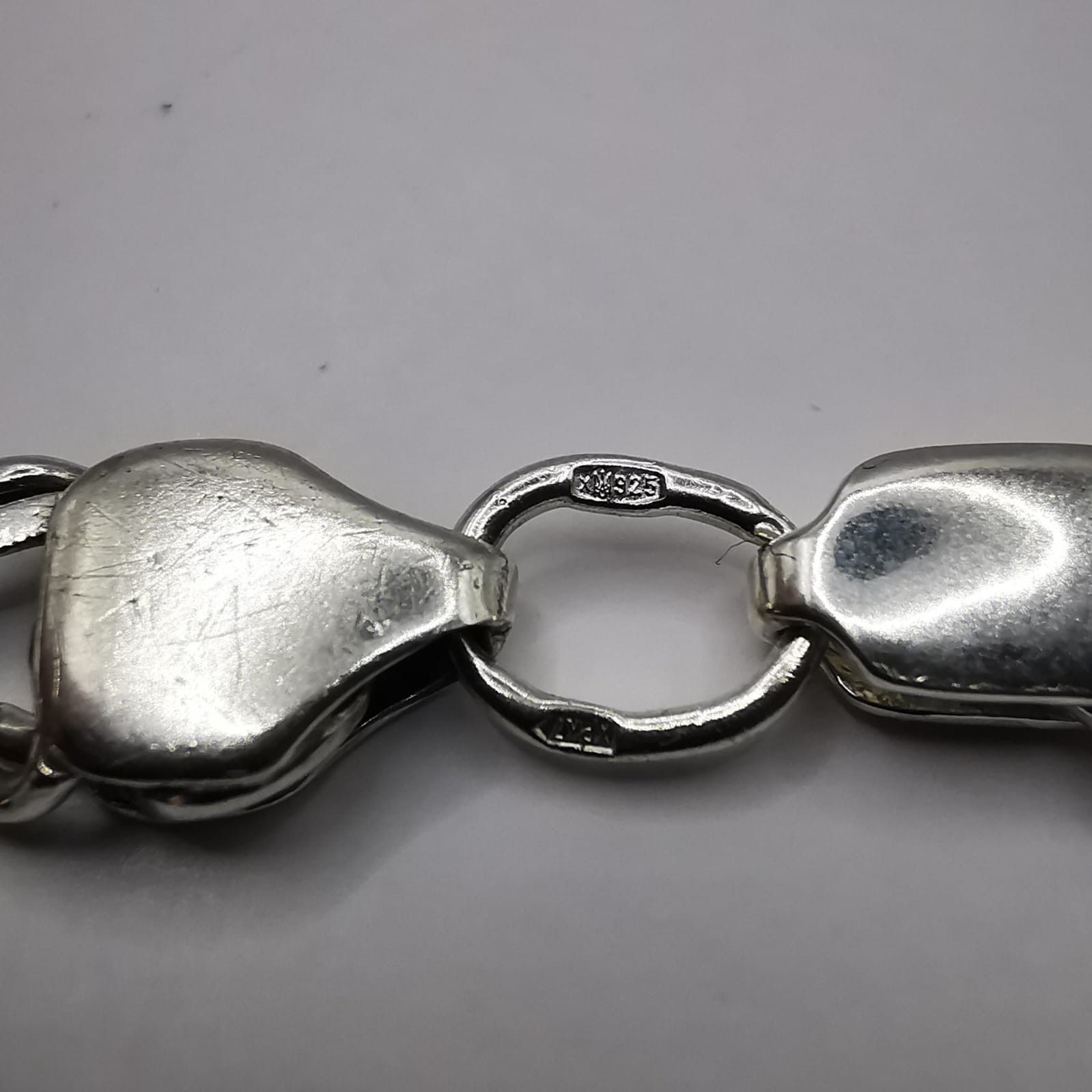 Sterling Silver Vintage Bracelet Jewelry,925 Sterling Silver 14,72g Size ONE SIZE - 8 Thumbnail