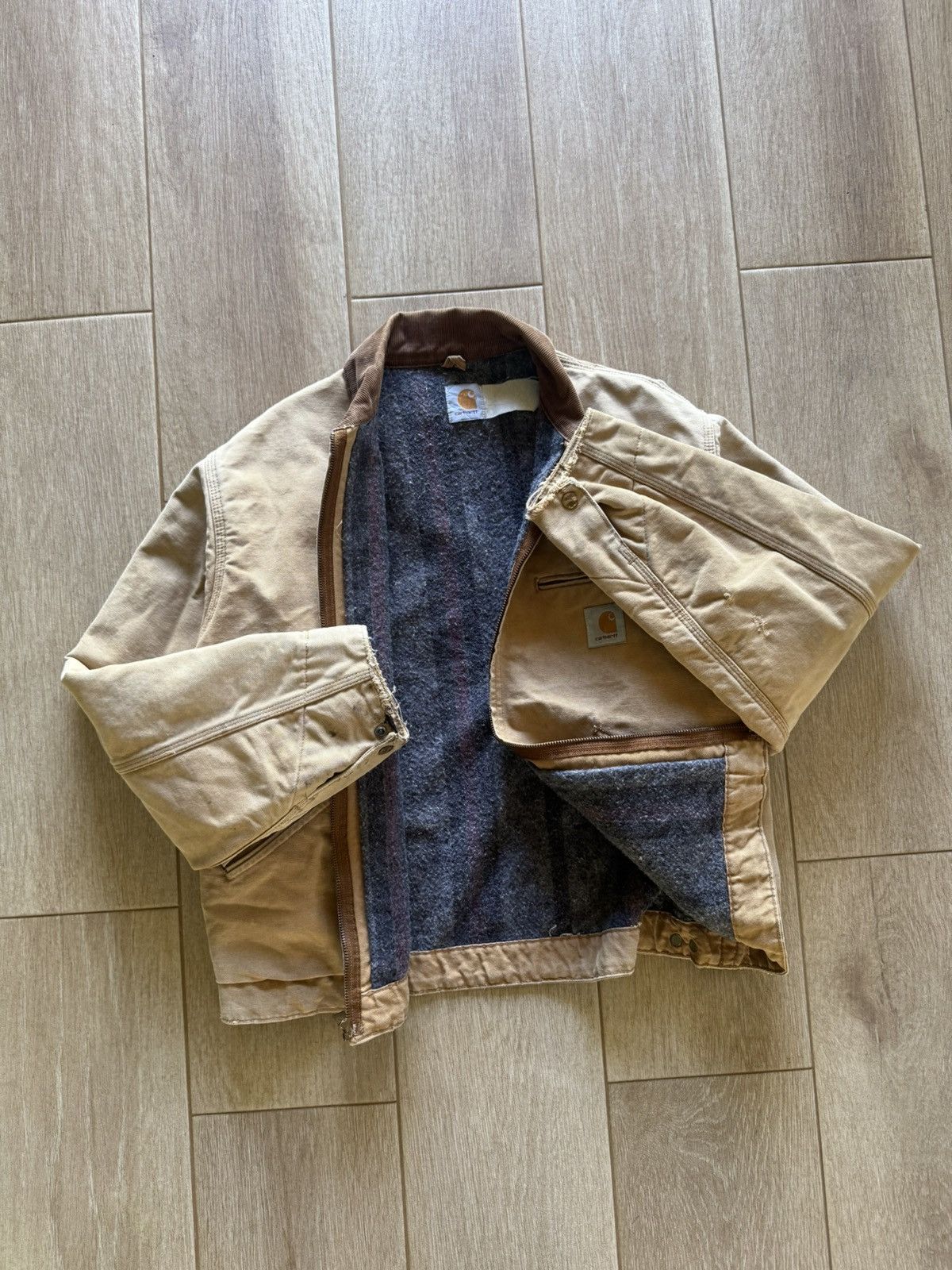 Carhartt 6BLJ0 – 90s Detroit Carhartt Jacket Size US L / EU 52-54 / 3 - 10 Thumbnail