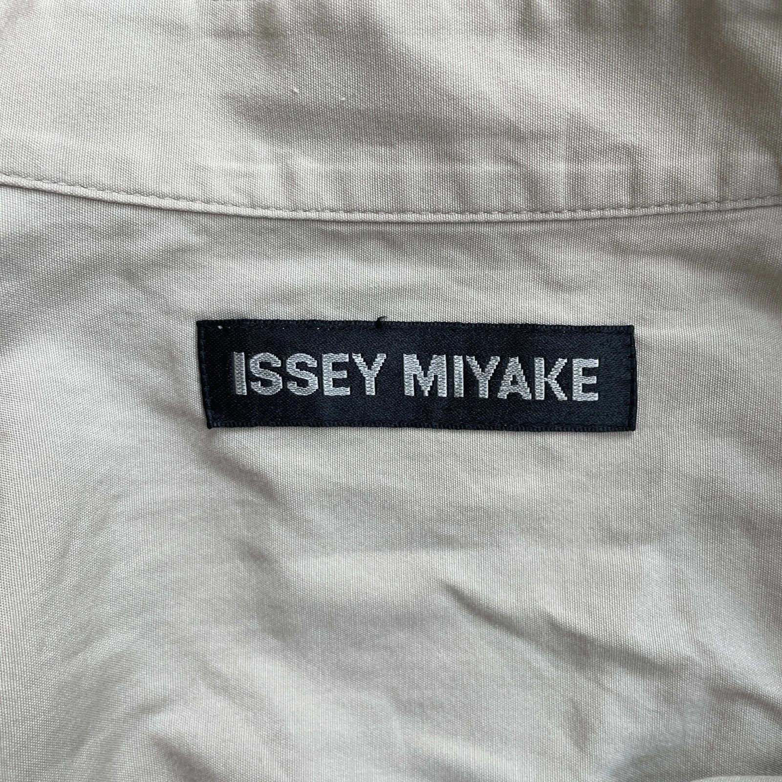 Issey Miyake ISSEY MIYAKE Classic Shanghai Collar Shirt Side Pocket Size US L / EU 52-54 / 3 - 5 Thumbnail