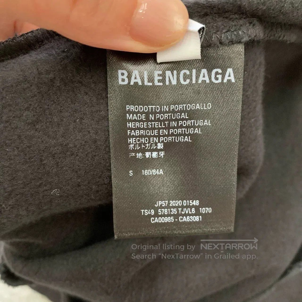 Balenciaga Balenciaga Black Heart Destroyed Hoodie. Size US S / EU 44-46 / 1 - 4 Thumbnail