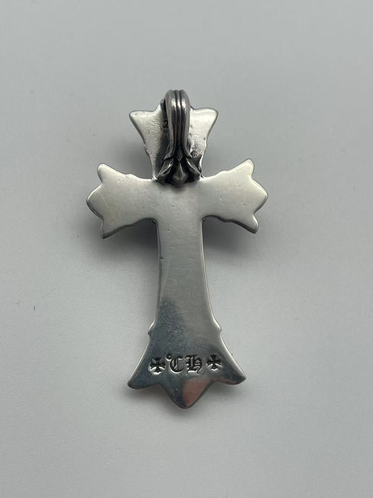 Chrome Hearts Chrome Hearts Silver Double Cross Pendant Size ONE SIZE - 7 Thumbnail