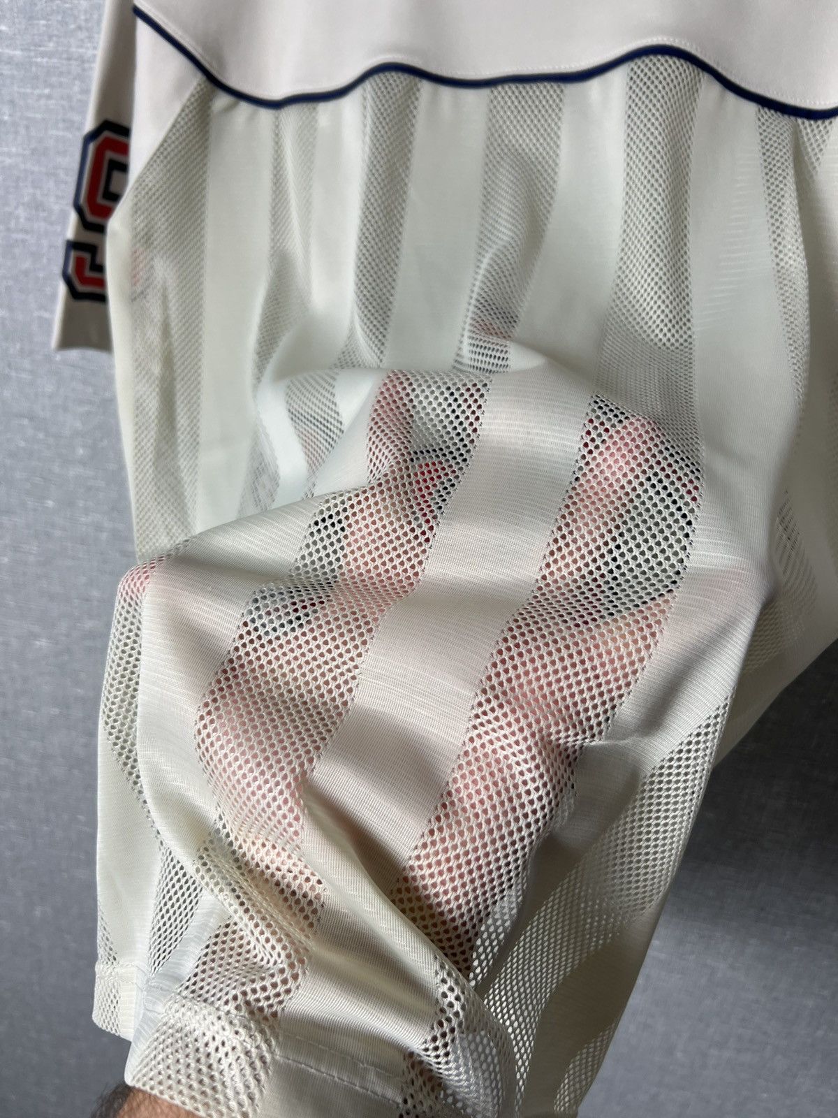 Fubu × Rap Tees Vintage Mesh Jersey T-Shirt FUBU 05 Big Logo Size L Size US L / EU 52-54 / 3 - 17 Thumbnail