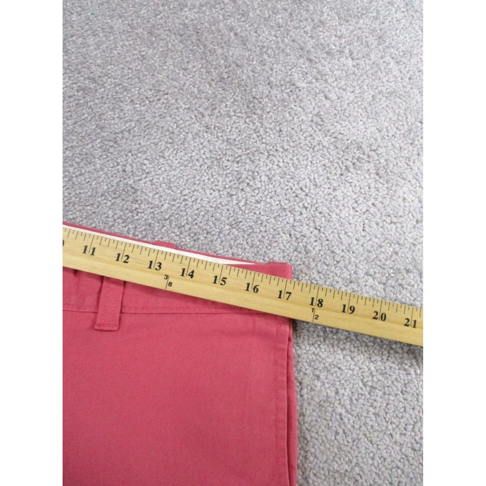 J.Crew J. Crew Mercantile Flex Shorts Mens 33 Red Chino 9" NEW Shirt Shorts Mens 33 Red Chinos 9" NEW Size US 33 - 6 Thumbnail