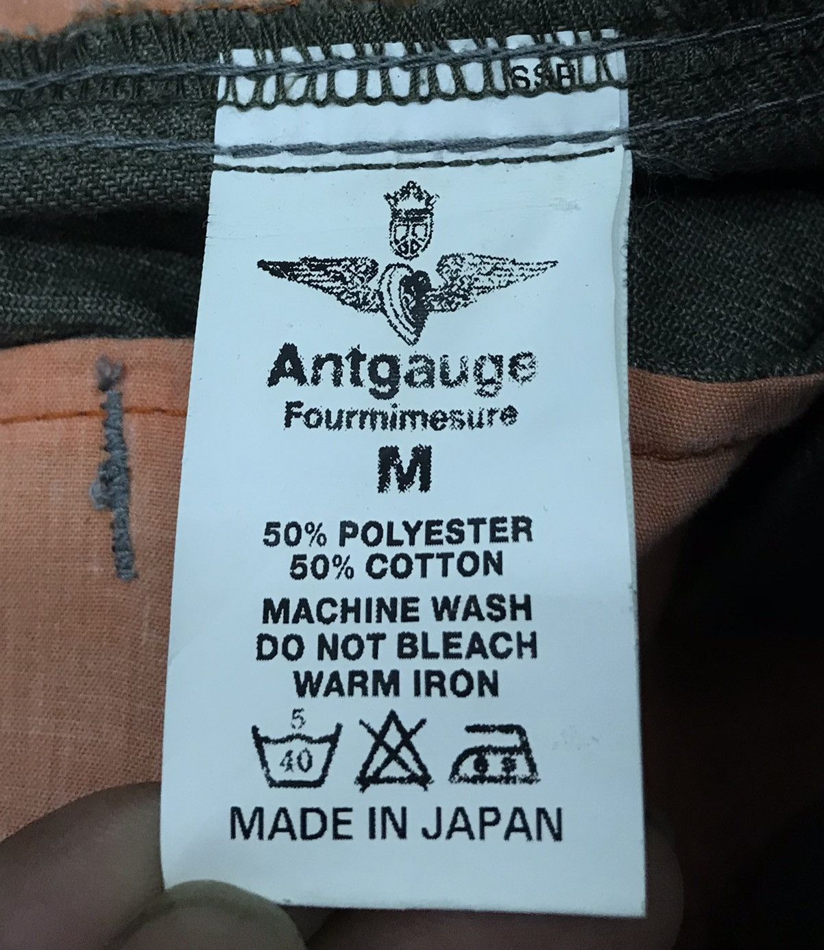 Vintage Antgauge Fourmimesure Made In Japan Pants