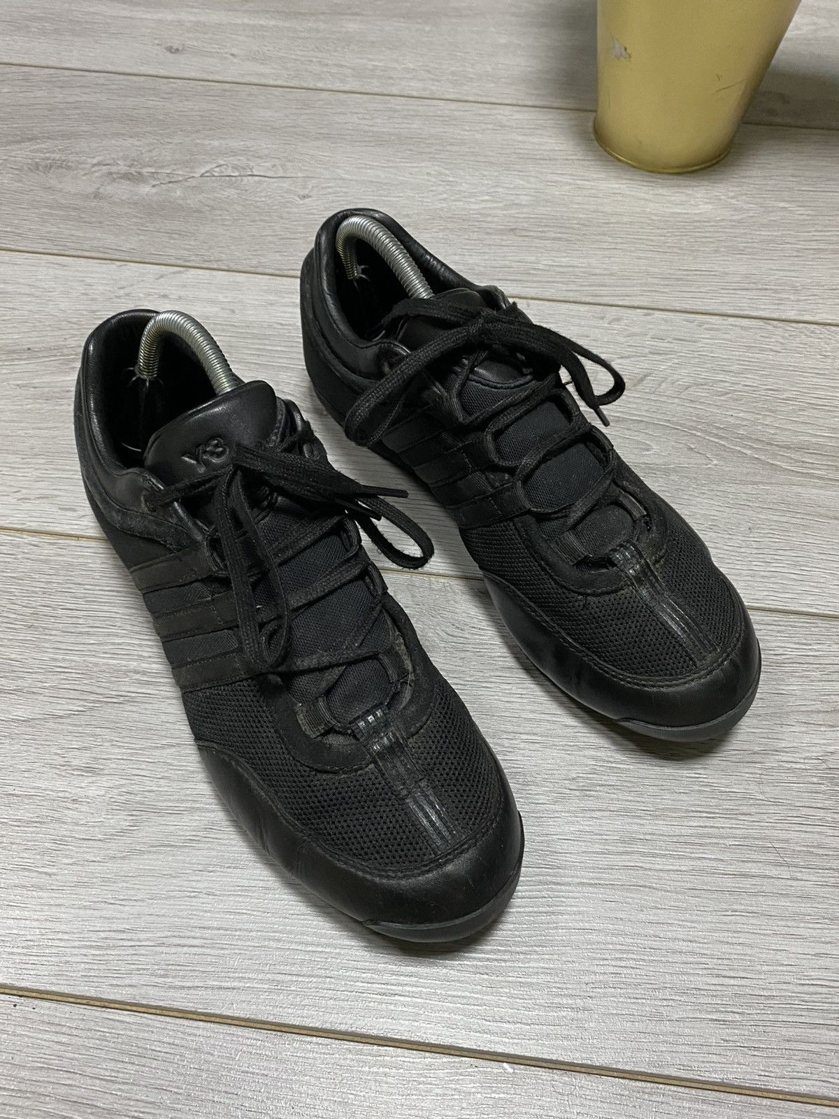 Y-3 Y-3 sneakers leather shoes boxers Yohji Yamamoto adidas Size US 8.5 / EU 41-42 - 2 Thumbnail
