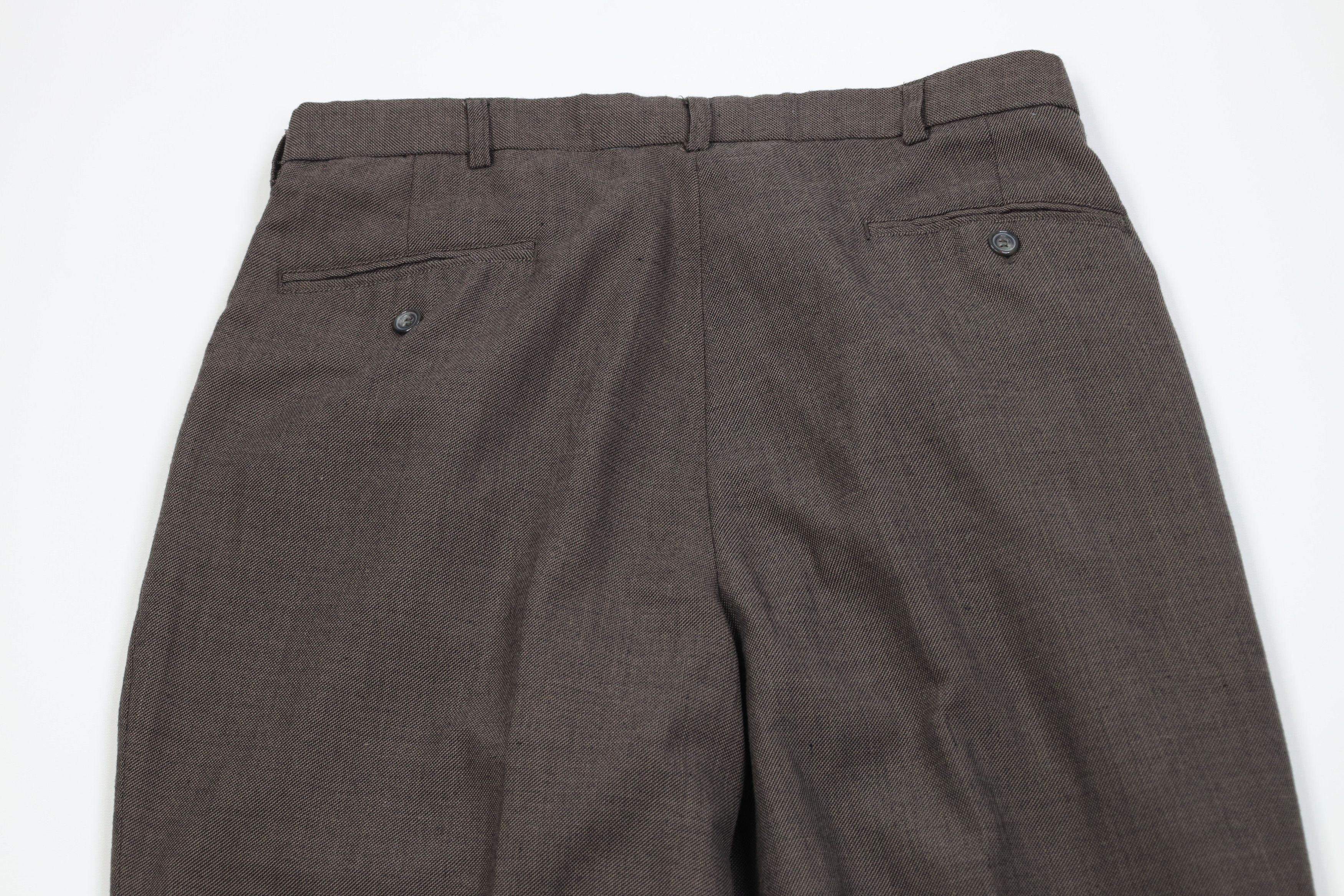 Vintage Vintage 90s Streetwear Blend Knit Wide Leg Chino Pants Size US 32 / EU 48 - 10 Thumbnail