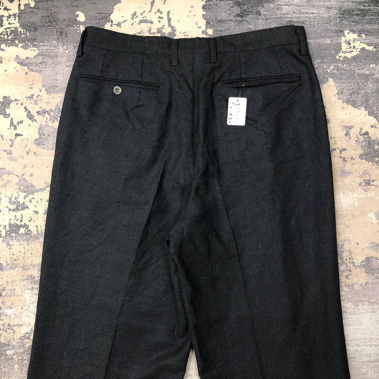 DAKS P567 DAKS LONDON WOOL PANTS Size US 32 / EU 48 - 4 Thumbnail