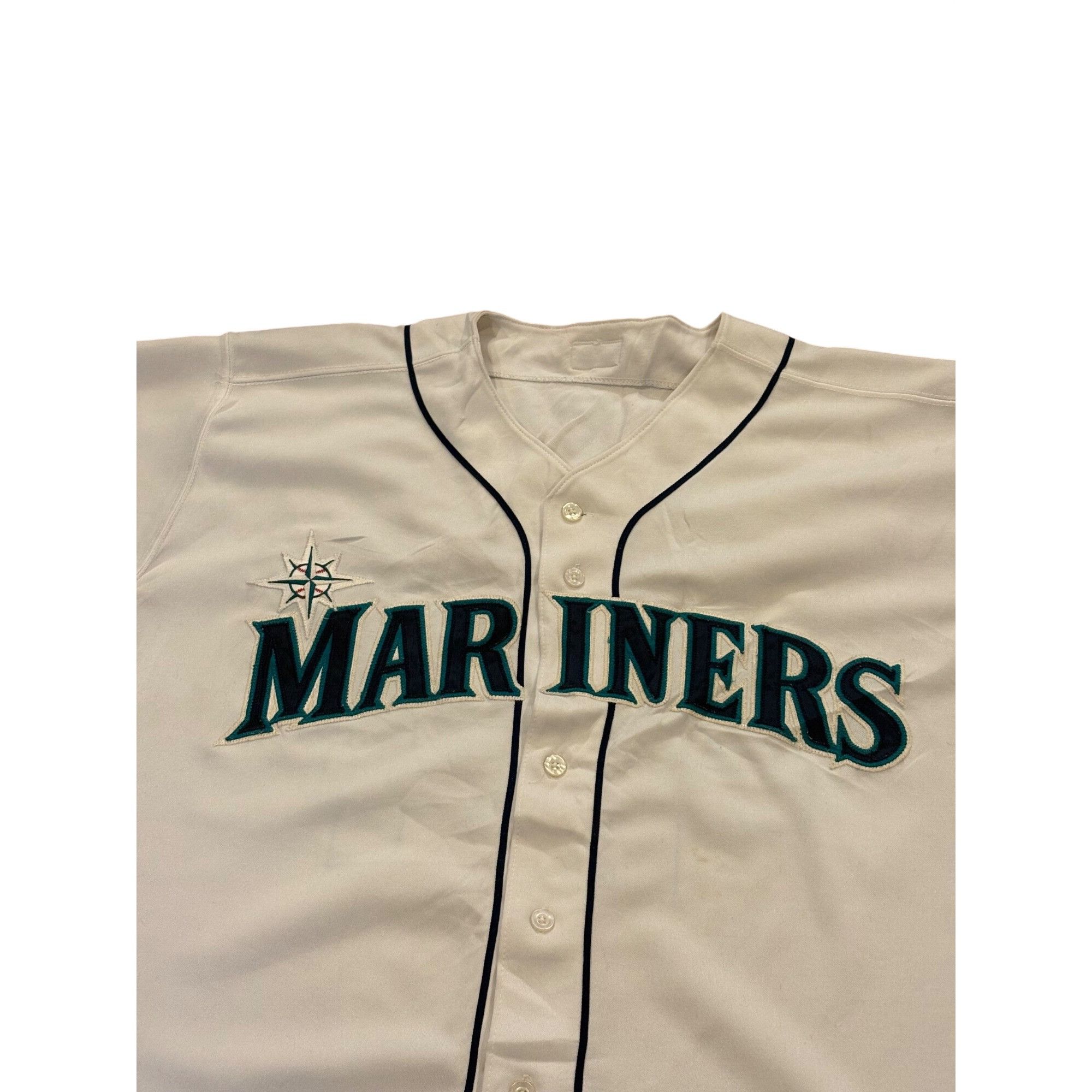 Russell Athletic Game Worn Russell Athletic 2000 Seattle Mariners Mike Camero Size US XL / EU 56 / 4 - 5 Thumbnail