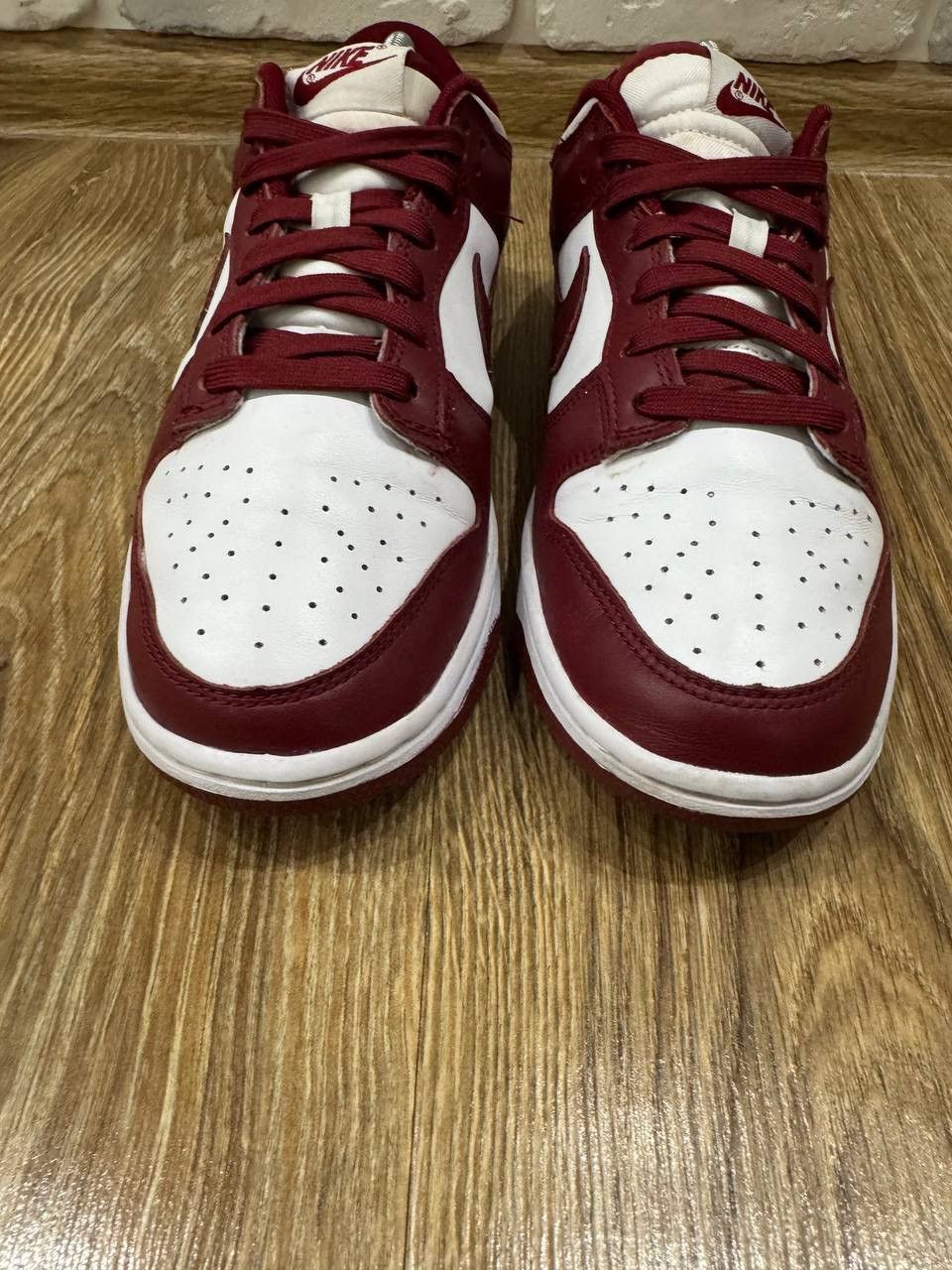 Nike Nike Dunk Low Retro Team Red Size US 7.5 / EU 40-41 - 4 Thumbnail