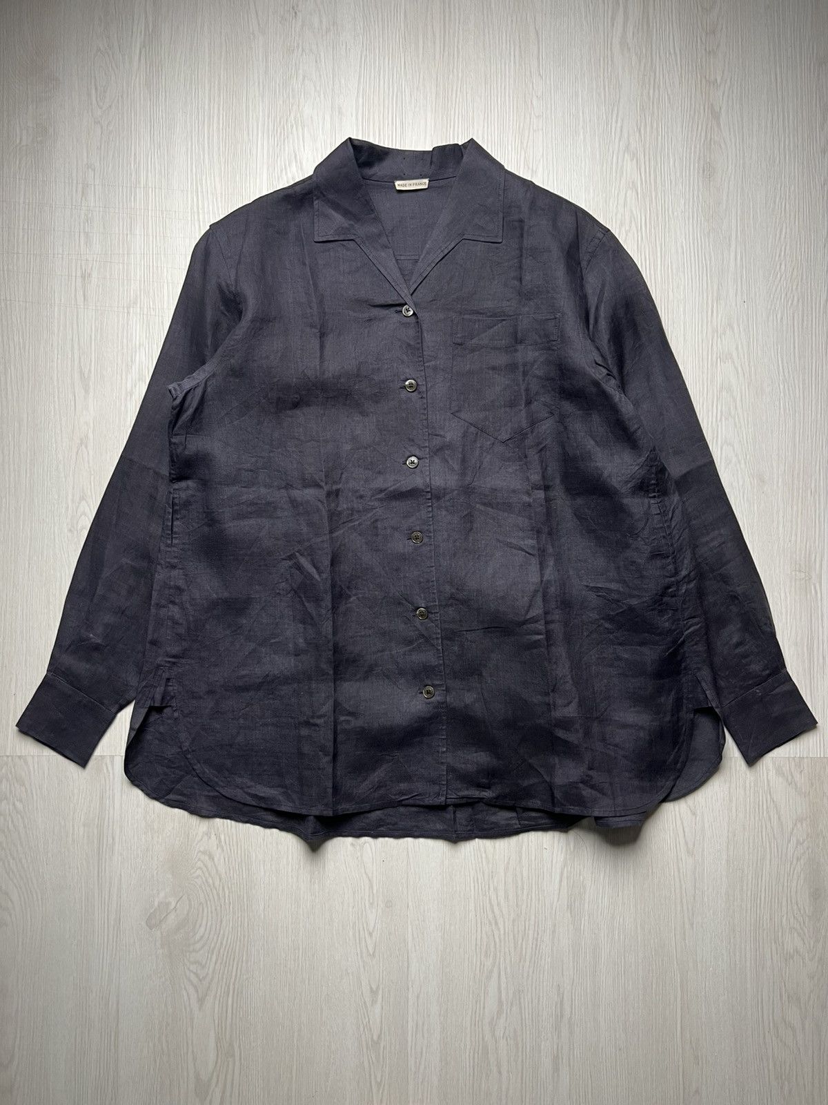 Hermes × Maison Margiela Hermes Martin Margiela Era Linen Shirt