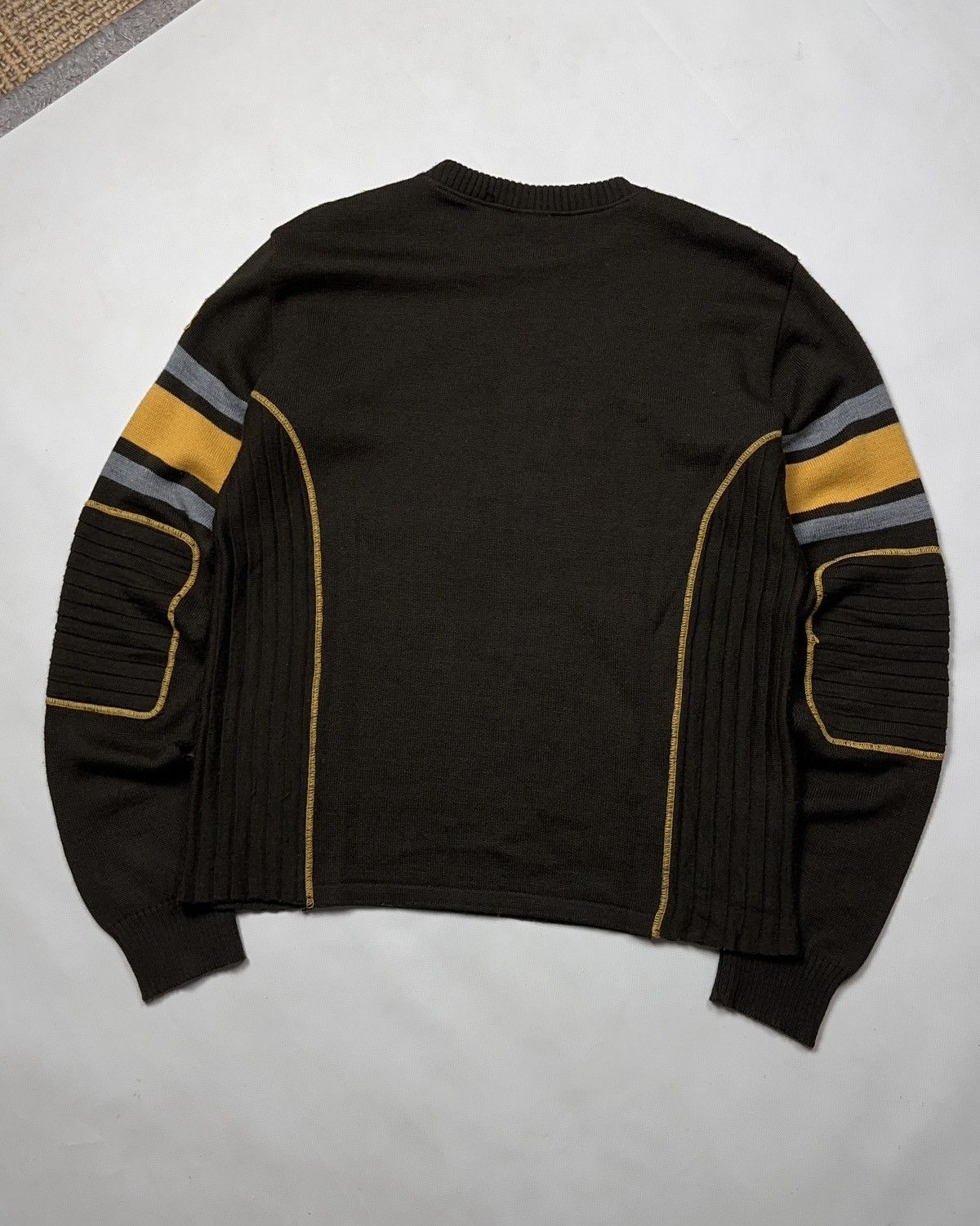 Harley Davidson Harley-Davidson Milwaukee brown sweater Y2K Size US XL / EU 56 / 4 - 4 Thumbnail
