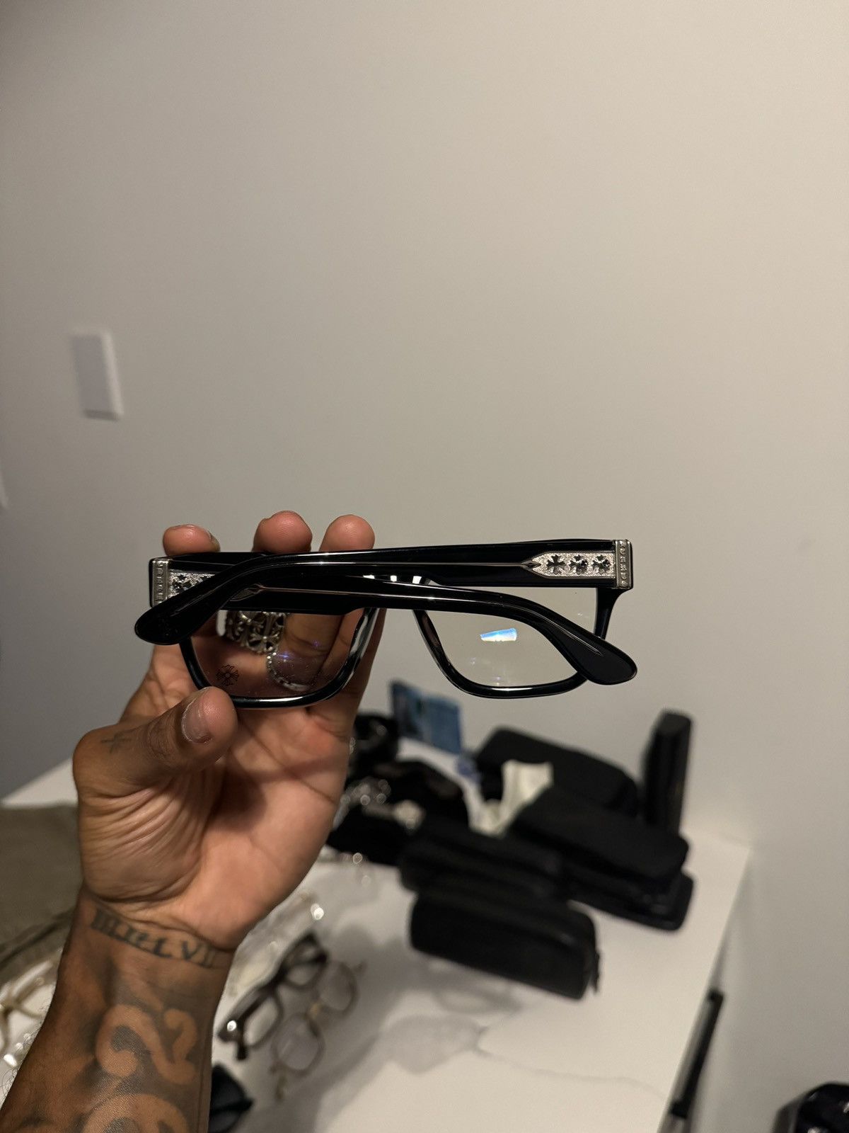 Chrome Hearts Chrome Hearts MIDIXATHRILL I Frames Size ONE SIZE - 10 Thumbnail