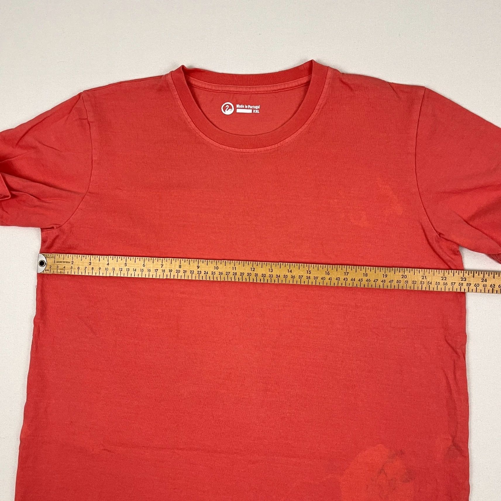 Outlier Outlier Shirt Mens 2XL Pink Heavy Woven Cotton Casual Tee Made in Portugal Size US XXL / EU 58 / 5 - 4 Thumbnail