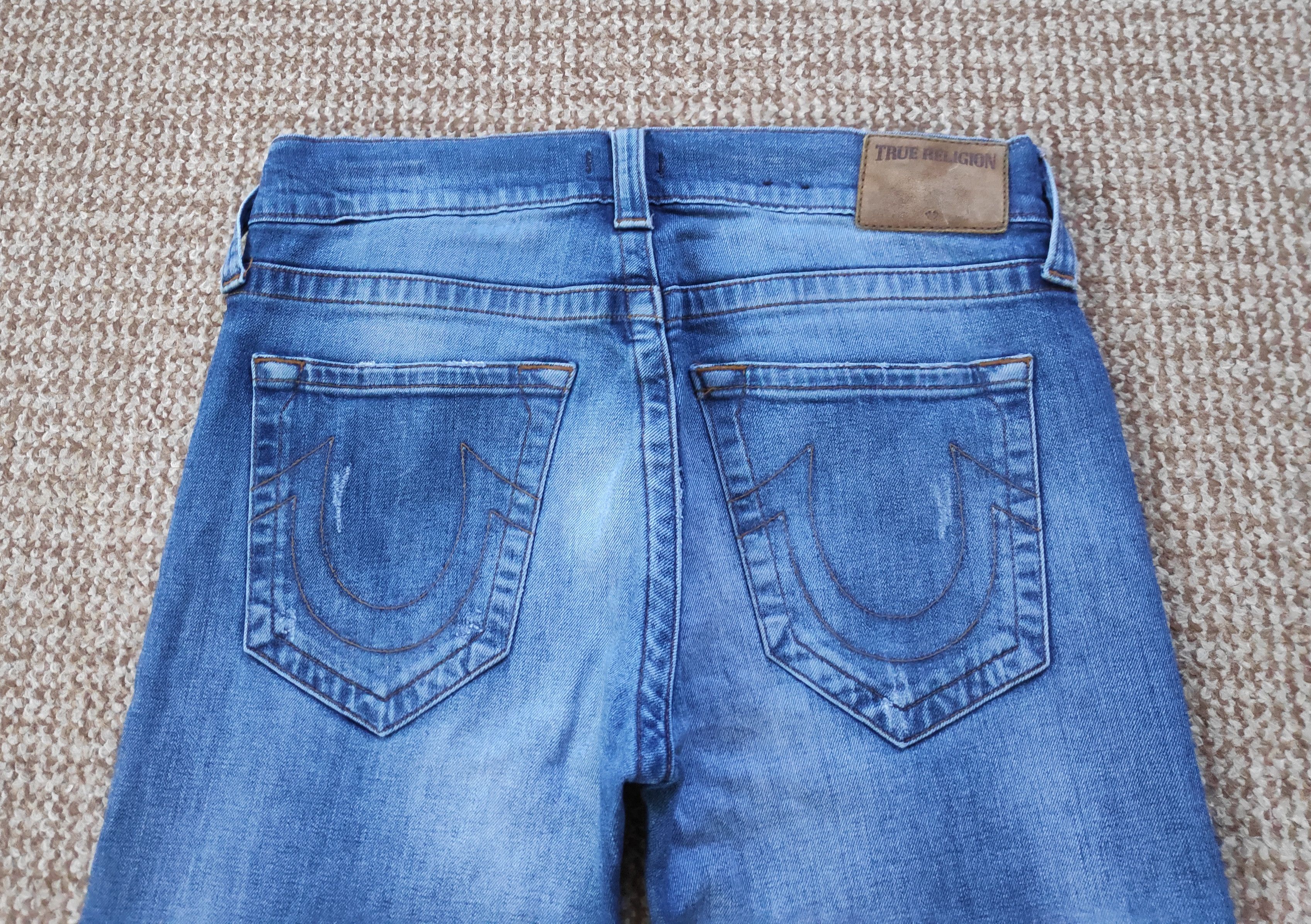 True Religion True Religion Kurt Slim Denim Jeans Distressed made in Italy Size US 32 / EU 48 - 4 Thumbnail