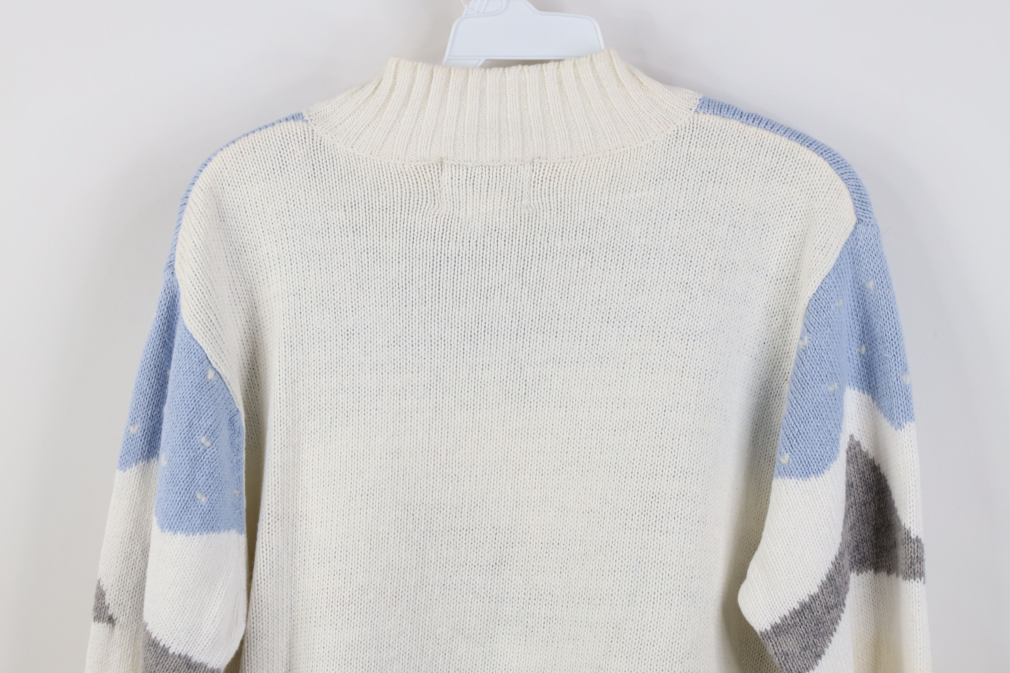 Vintage Vintage 90s Streetwear Christmas Town All Over Print Sweater Size M / US 6-8 / IT 42-44 - 13 Thumbnail