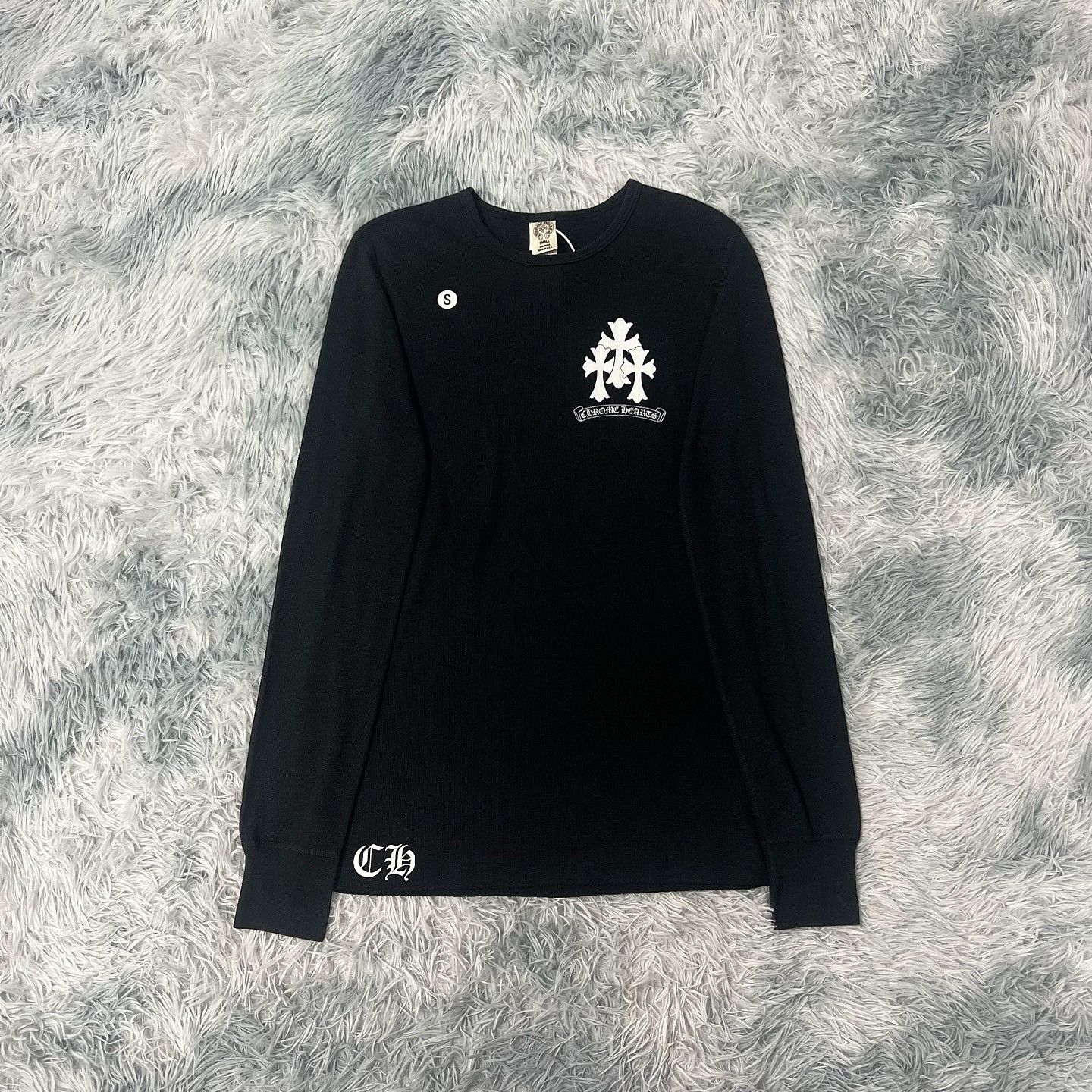 Chrome Hearts Chrome Hearts USA American Flag Thermal Longsleeve