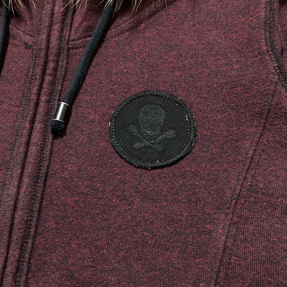 Hysteric Glamour 2000s Buckaro Skull Patch Logo Fur Ziphoodie Lgb Punk Style Size US S / EU 44-46 / 1 - 6 Thumbnail