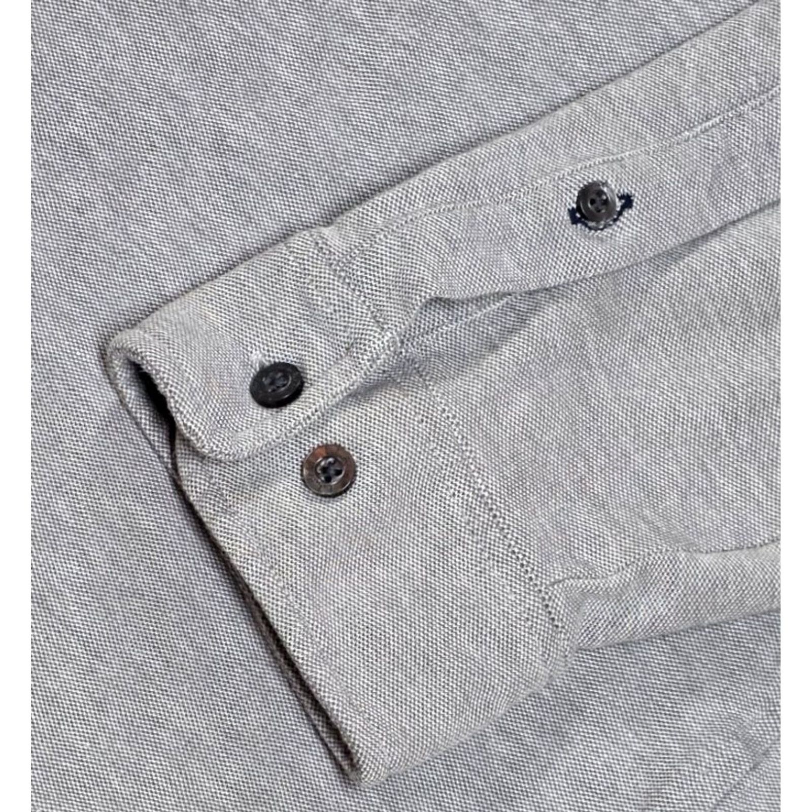Vintage L.L.Bean Performance Piqué-Knit Oxford Shirt Long-Sleeve Gray L Shirt Mens Button-Up Knit Oxford Slightly Fitted Casual Vintage No Size US L / EU 52-54 / 3 - 5 Thumbnail
