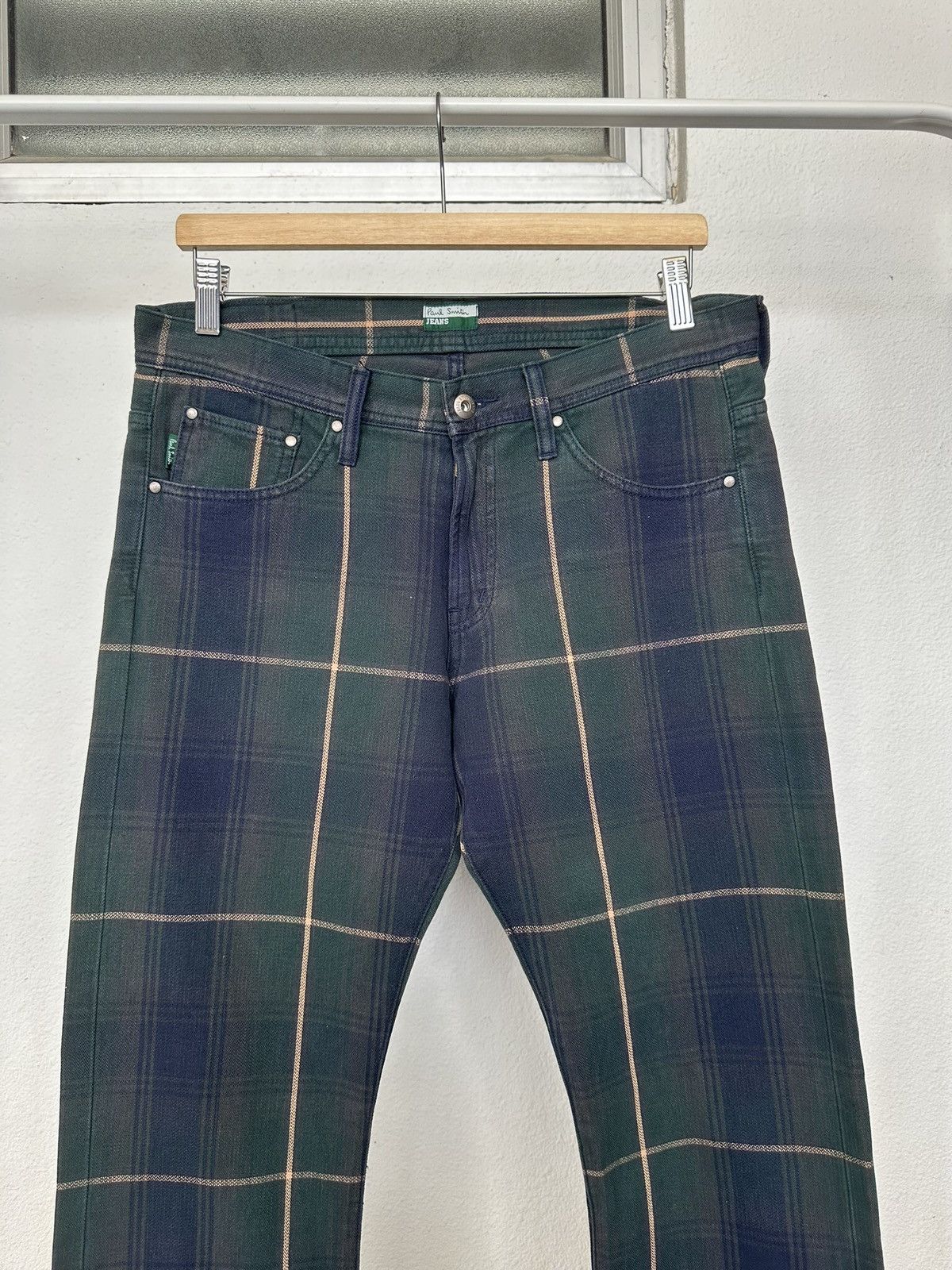 00’s Paul Smith Green Label Japan made plaid jeans