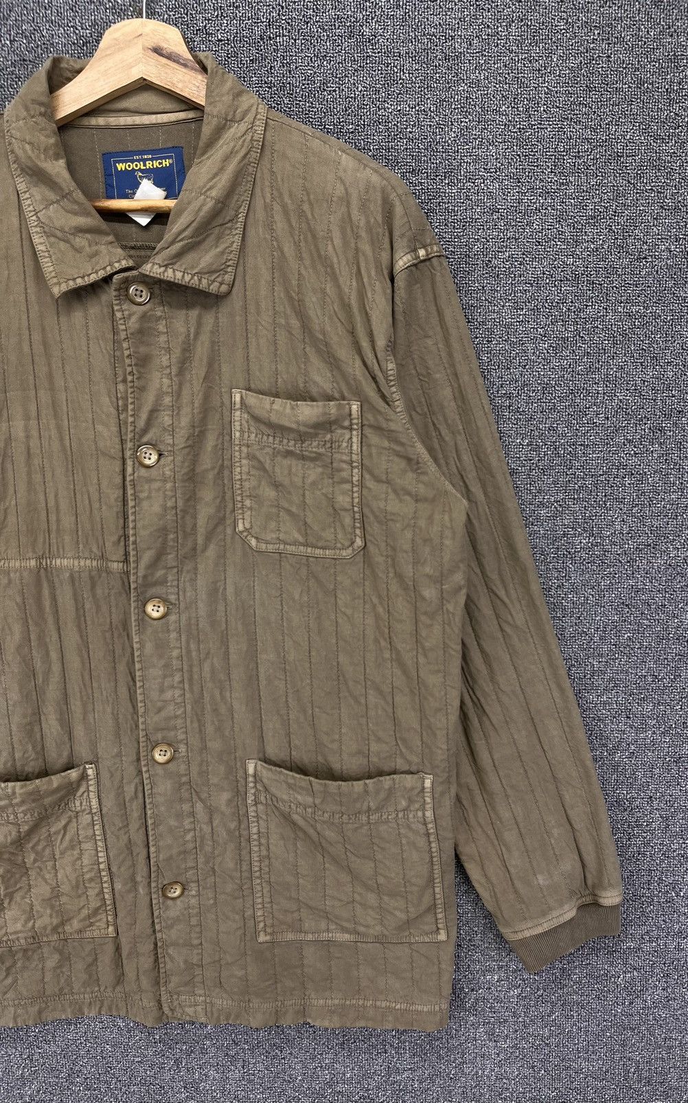 Woolrich Woolen Mills Vintage Woolrich Rare Button Up Chore Jacket Size US M / EU 48-50 / 2 - 3 Thumbnail