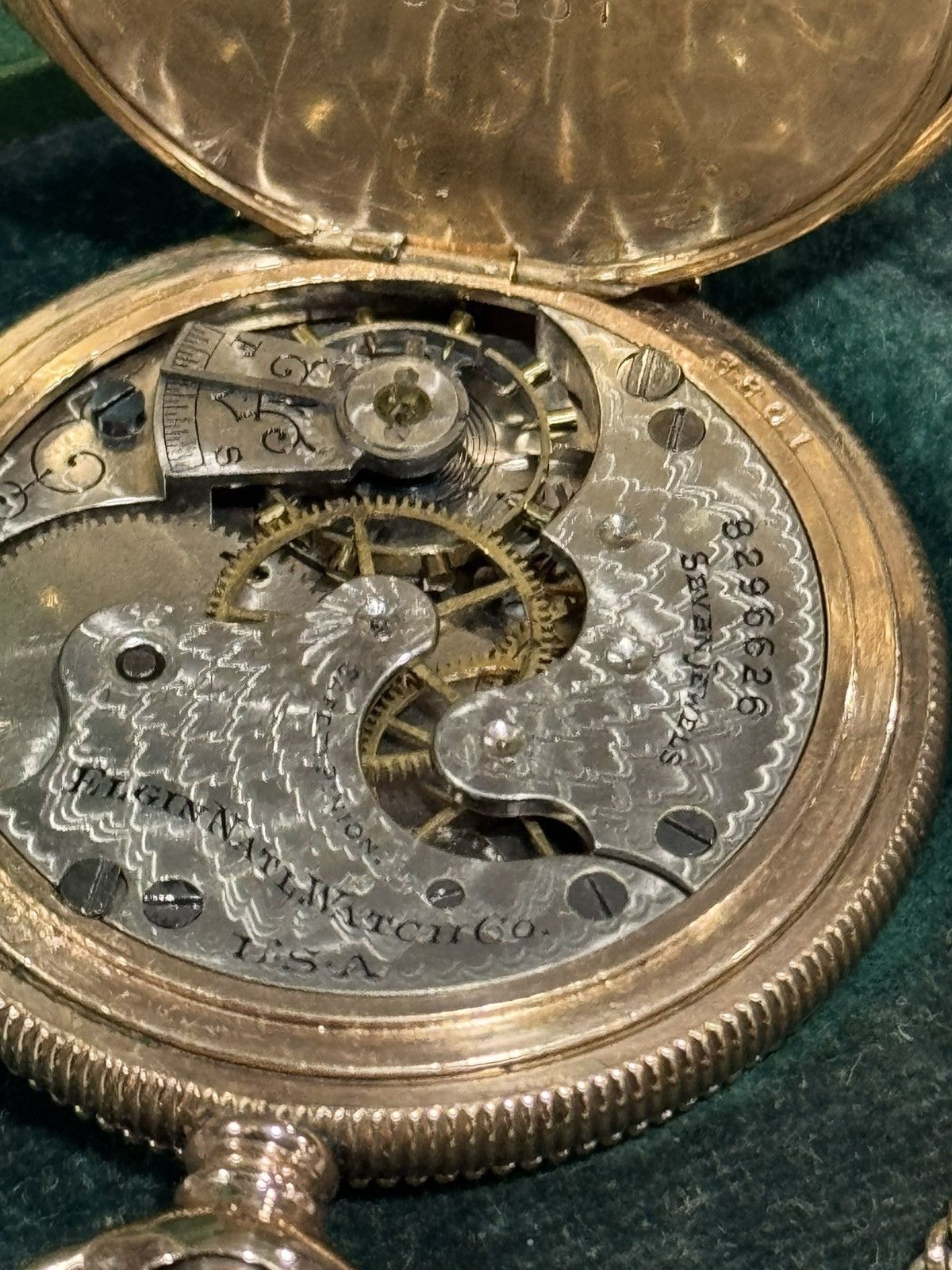 Elgin National Watch Company Vintage 1890s Elgin Gold Filled Pocket Watch Size ONE SIZE - 23 Thumbnail