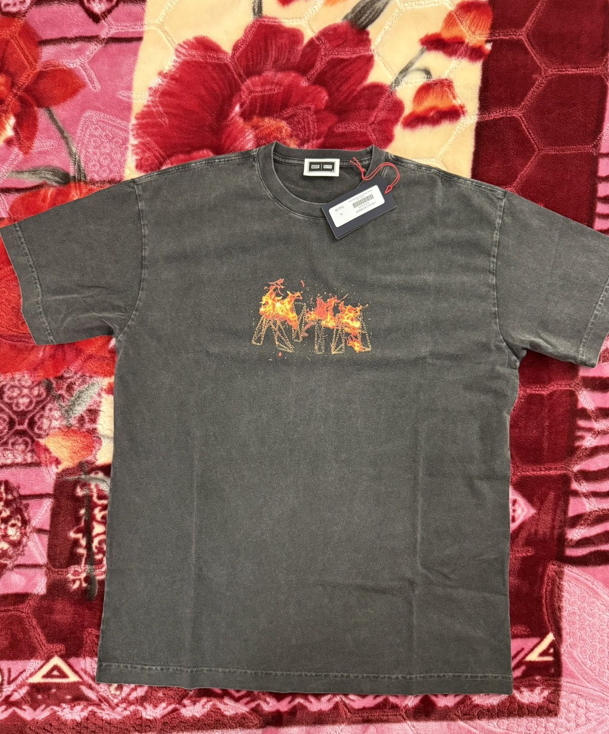 Kith × Marvel Comics Kith Marvel Ghost Rider Vintage Tee Black