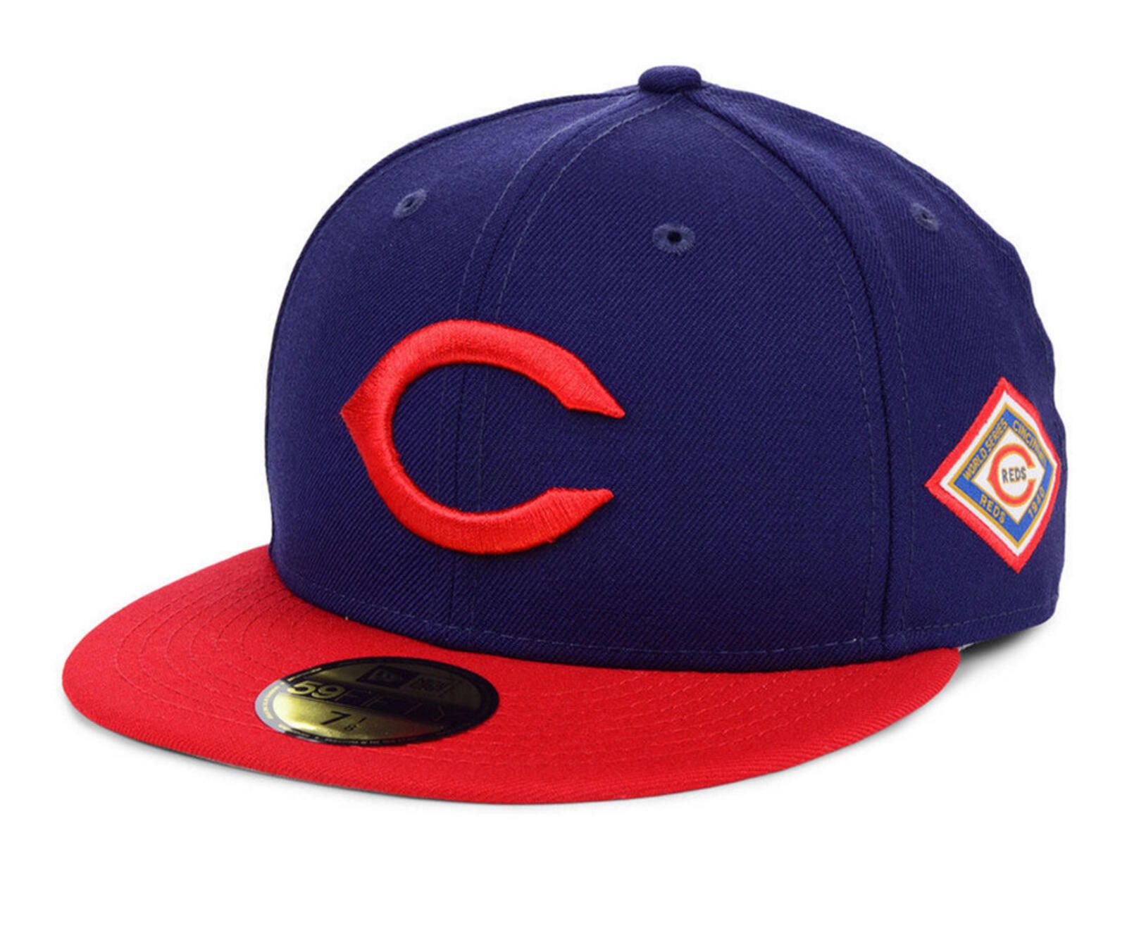 New Era New Era Cincinnati Reds World Series Patch 59FIFTY 7 3/8 Size ONE SIZE - 3 Thumbnail