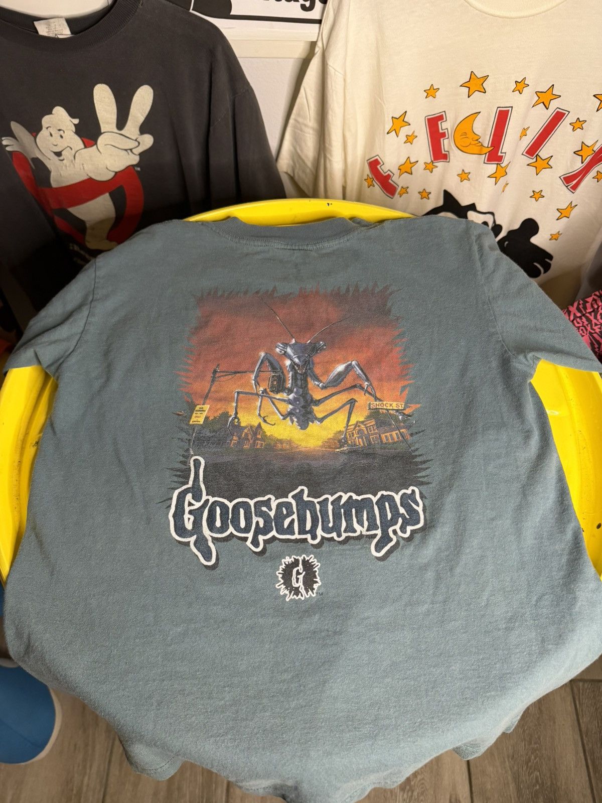 Vintage 1990s goosebumps vintage T-shirt single stitch Size US M / EU 48-50 / 2 - 1 Thumbnail
