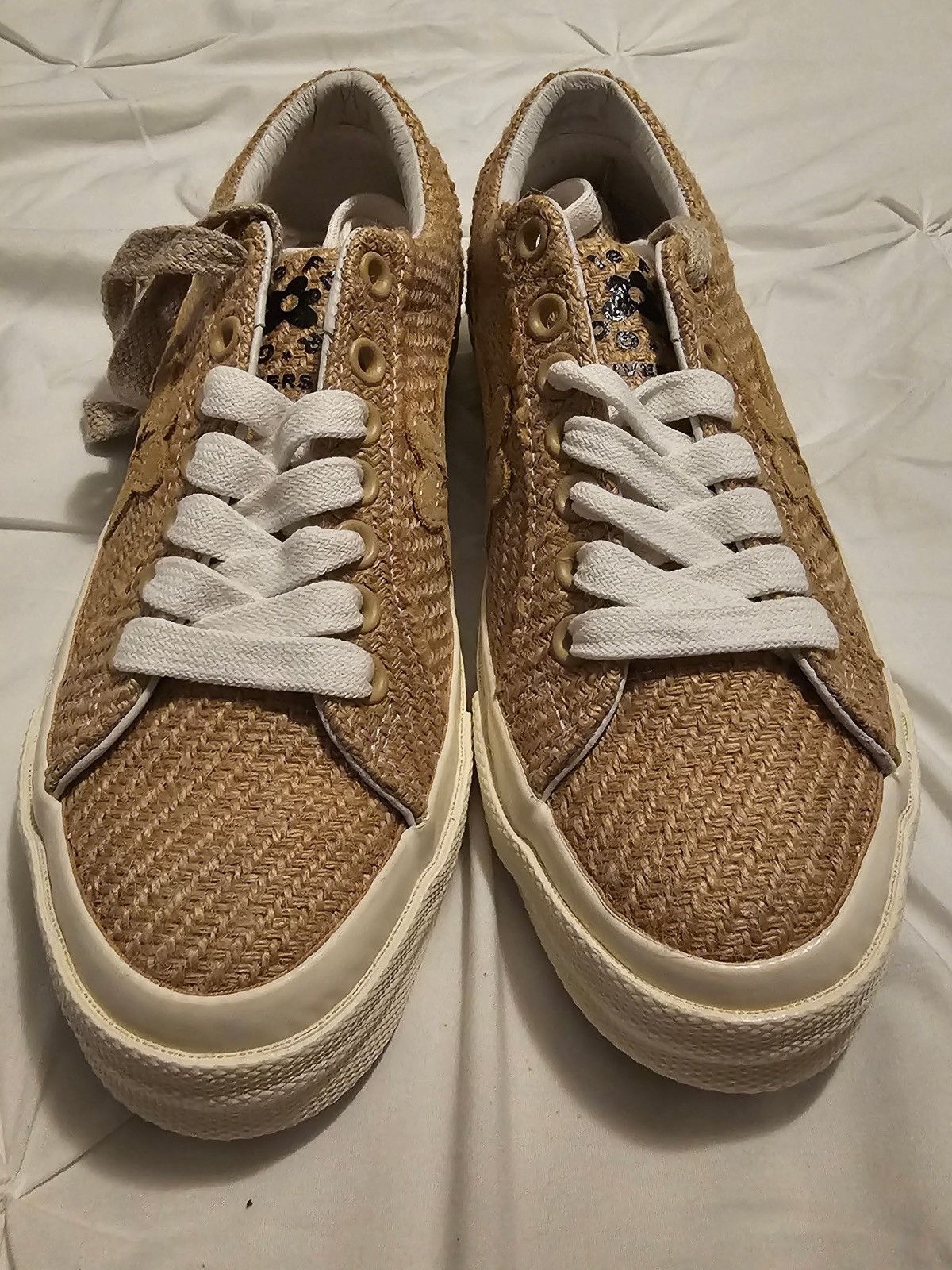 Converse × Golf Wang × Golf le Fleur Golf le fleur One Star Ox Beige Size US 7.5 / EU 40-41 - 3 Thumbnail