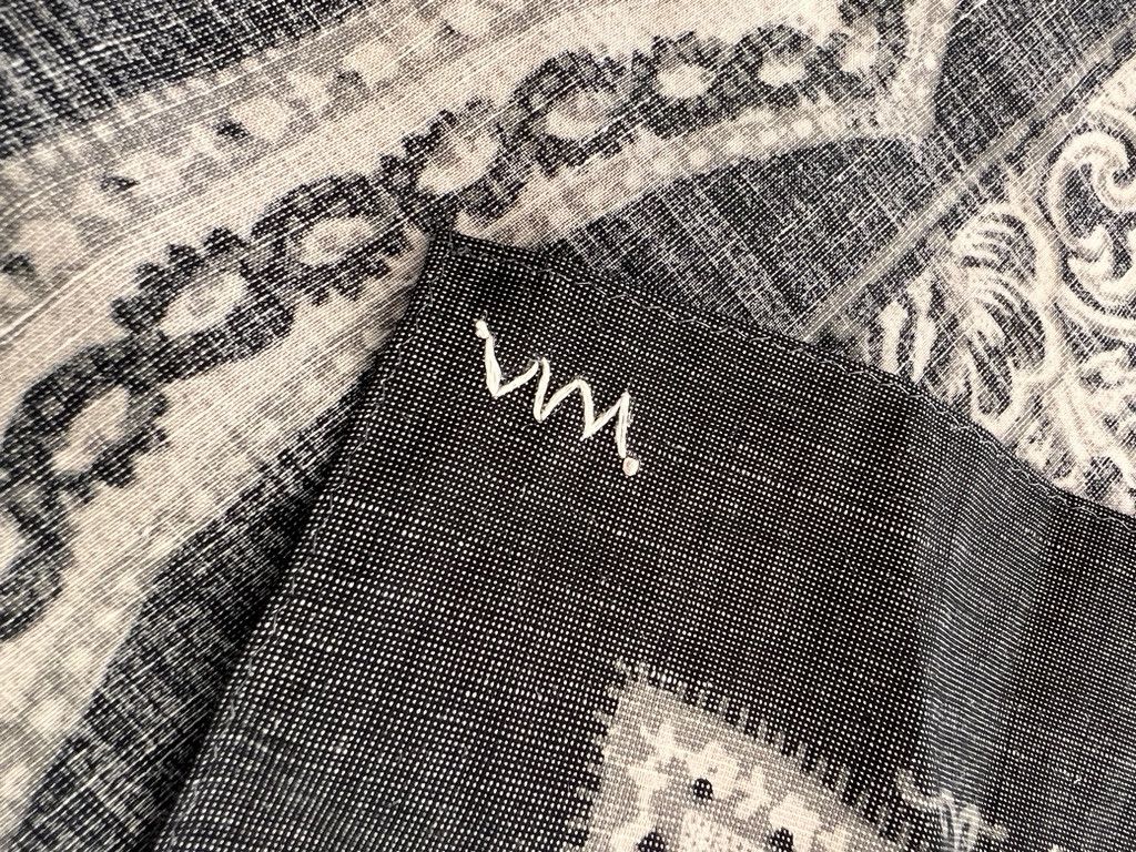 Visvim BANDANA WILD FLOWER black Size ONE SIZE - 5 Thumbnail