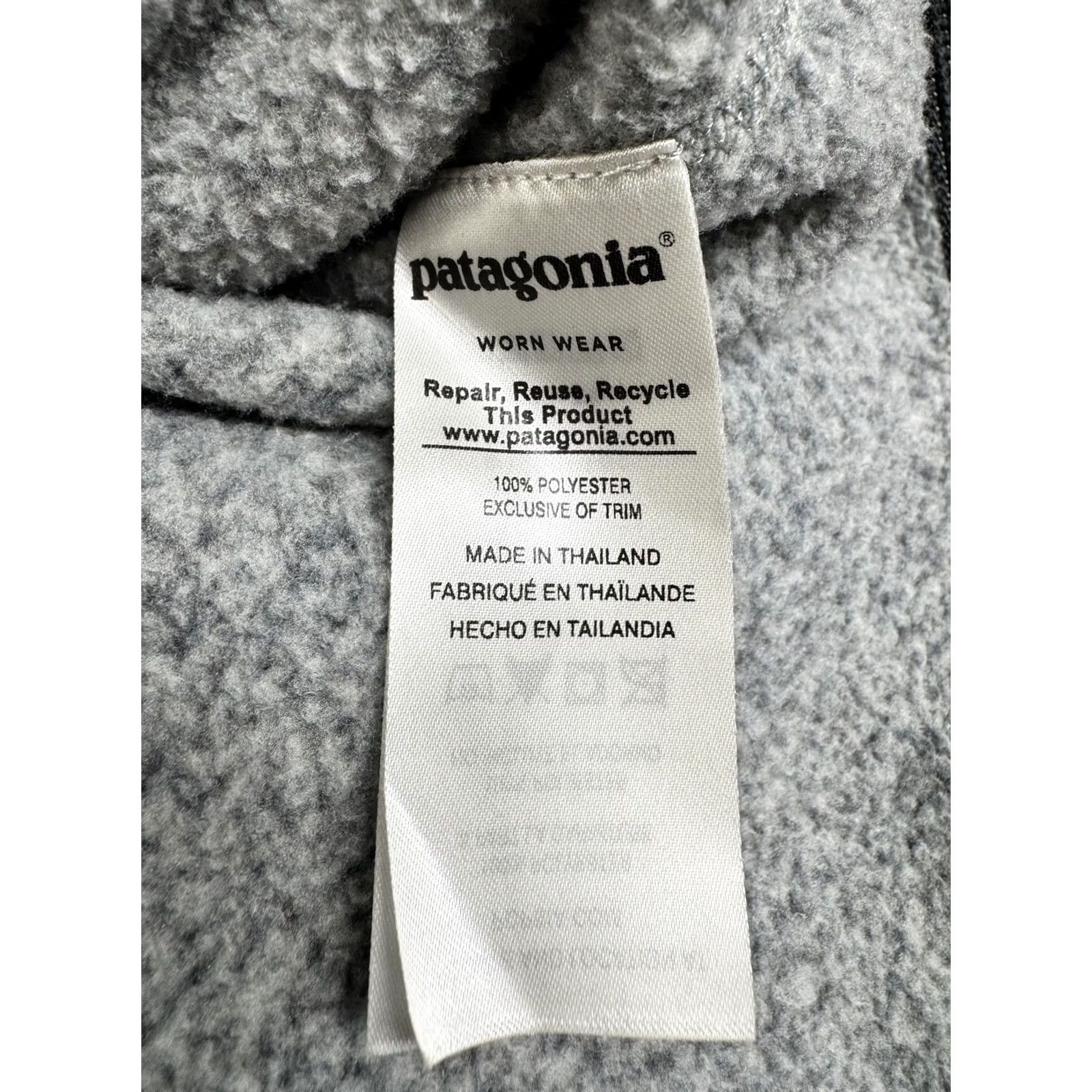 Patagonia Patagonia Men's Better Sweater 1/4 Zip Fleece Pullover Jacket Nickel Grey Size M Size US M / EU 48-50 / 2 - 5 Thumbnail