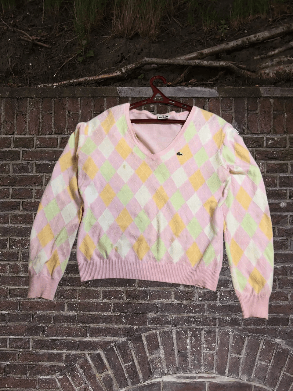 Lacoste Lacoste vintage sweater Knit casual 90s rare Size M / US 6-8 / IT 42-44 - 1 Thumbnail