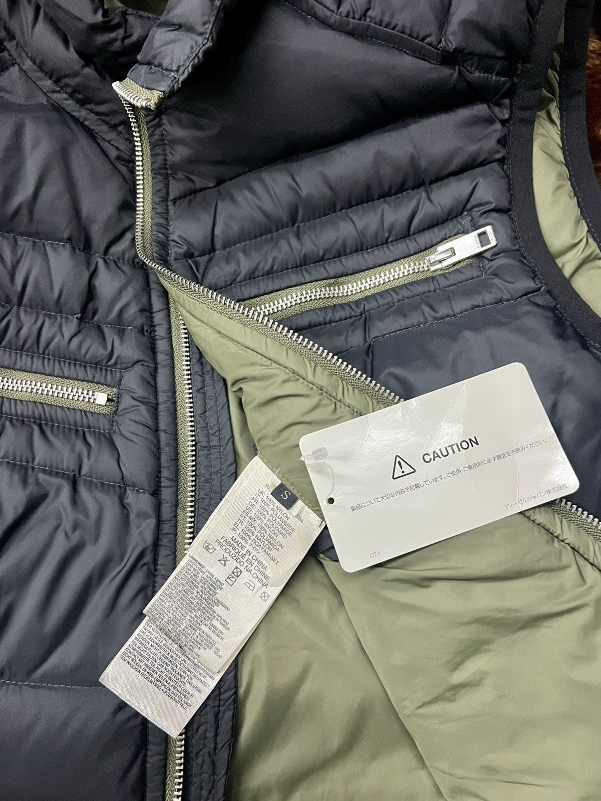Diesel × Vintage Diesel Punk Puffer Vest Size US S / EU 44-46 / 1 - 8 Thumbnail